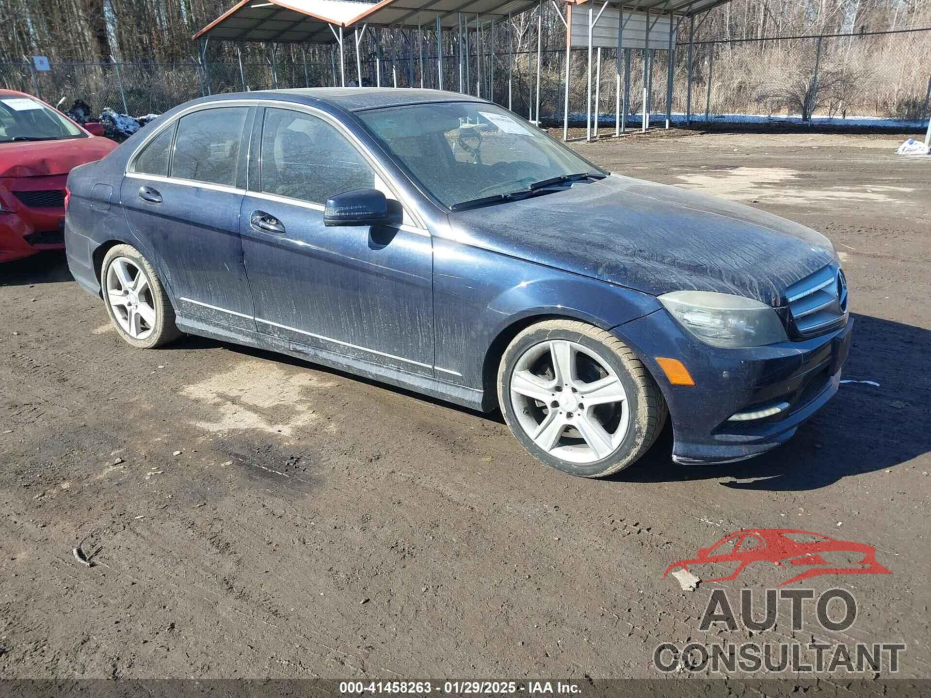 MERCEDES-BENZ C 300 2011 - WDDGF8BB0BR142394