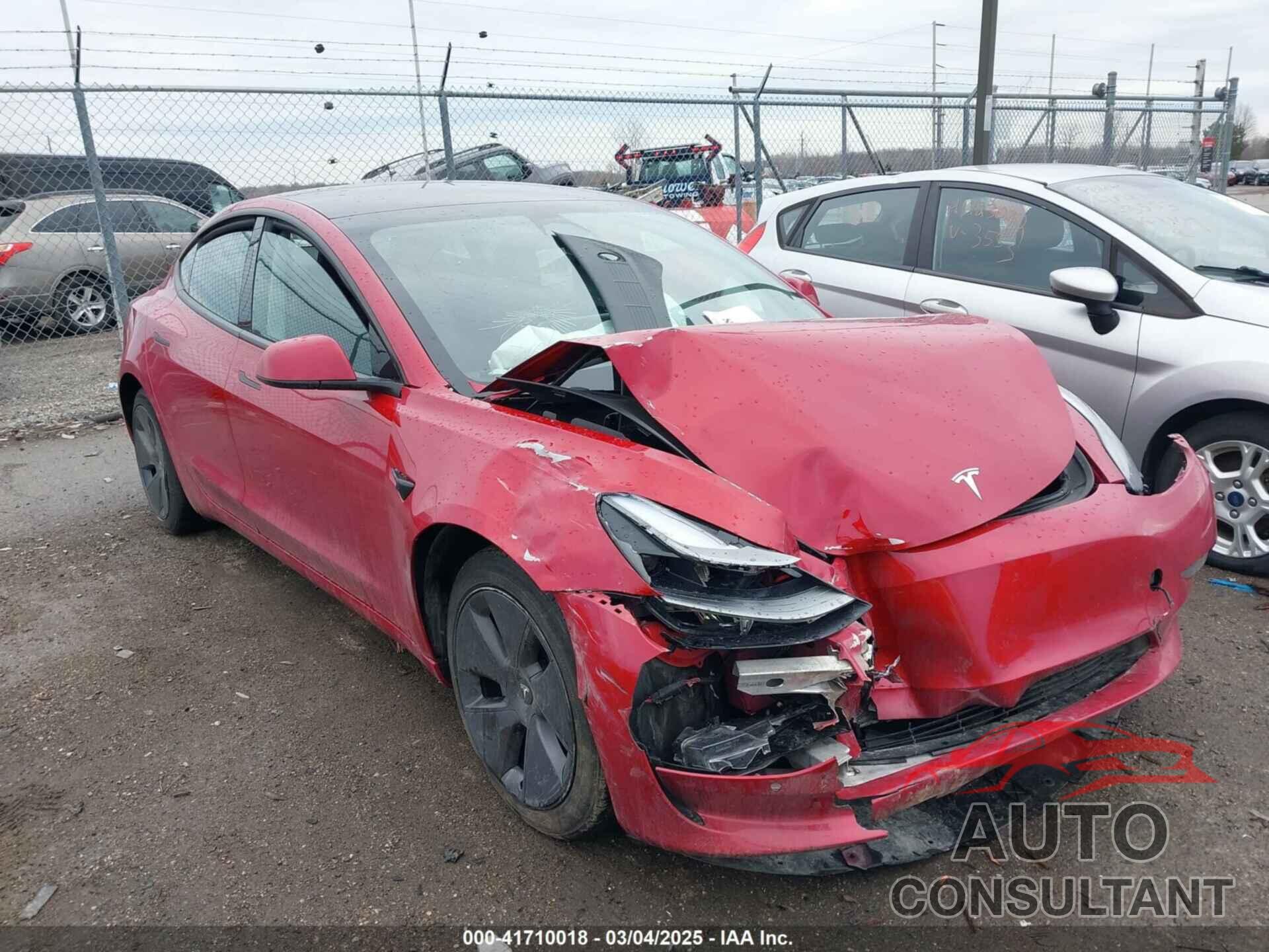 TESLA MODEL 3 2022 - 5YJ3E1EA5NF355597