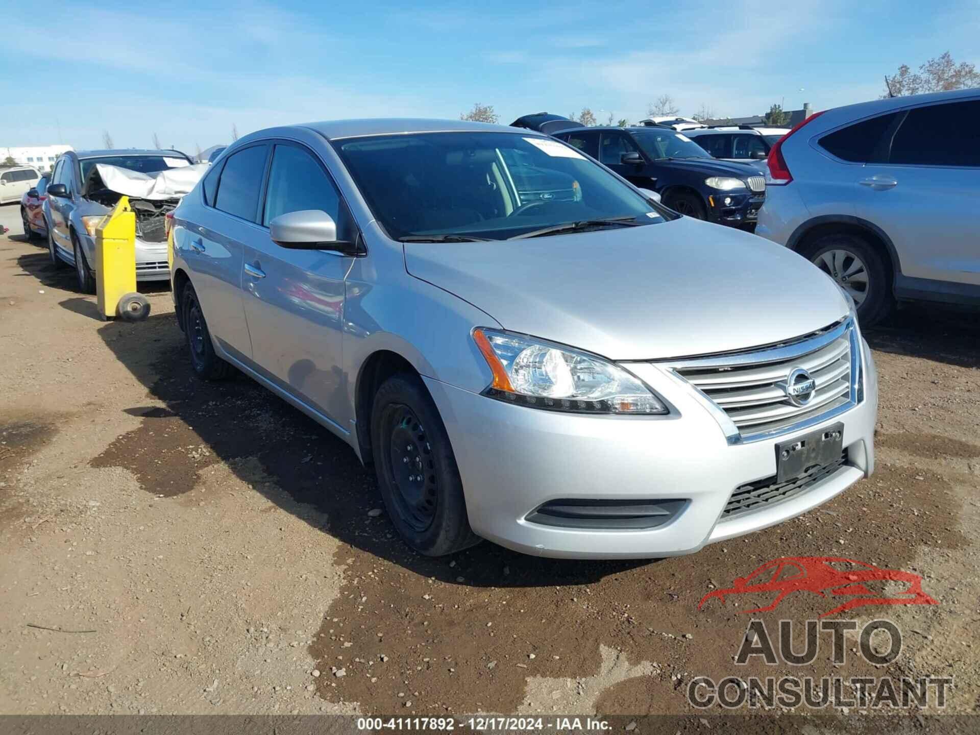 NISSAN SENTRA 2014 - 3N1AB7AP4EL694689