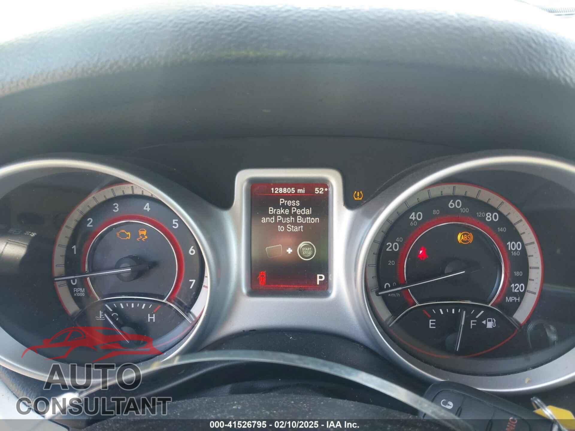 DODGE JOURNEY 2017 - 3C4PDCAB7HT670812