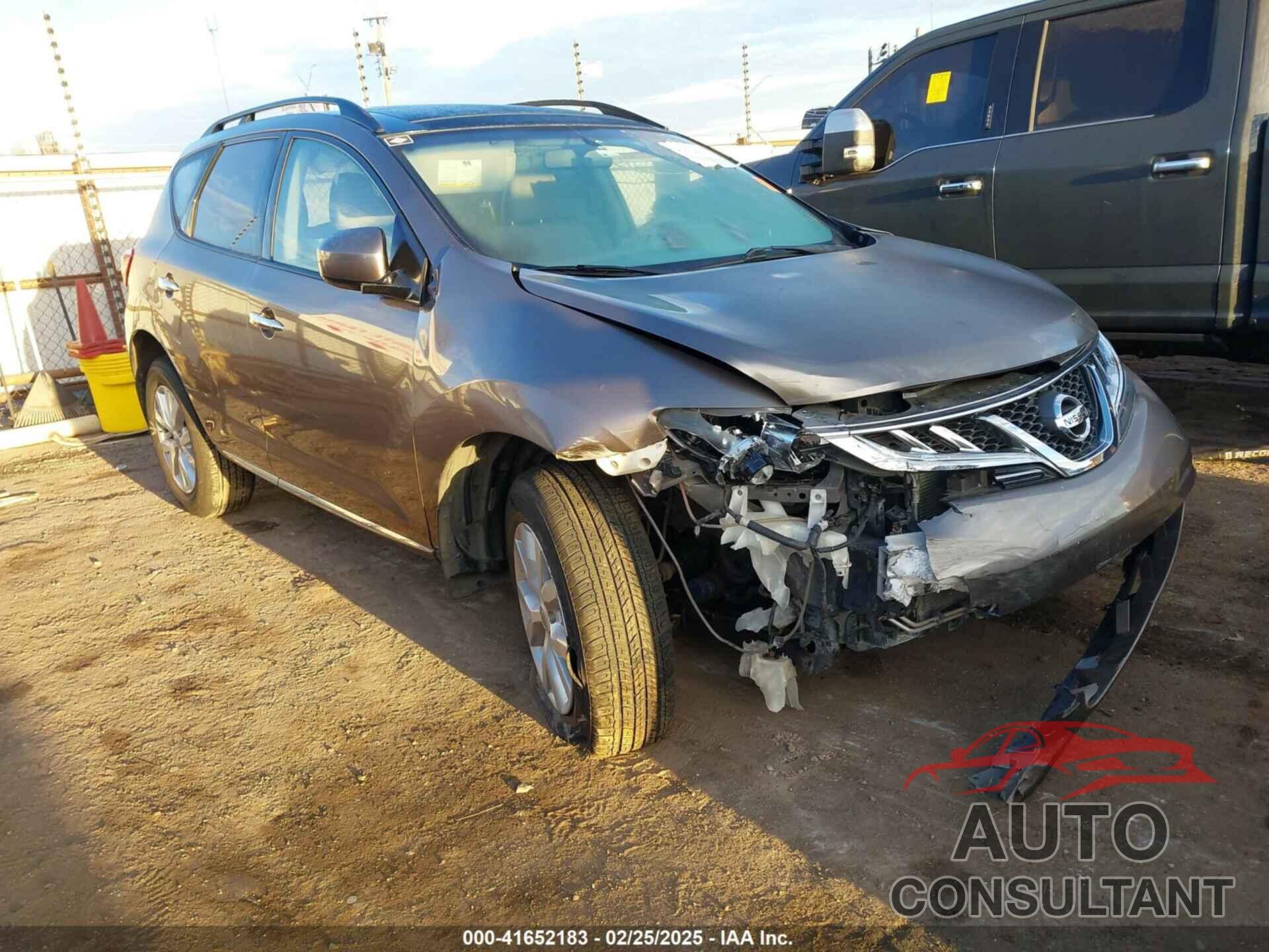 NISSAN MURANO 2011 - JN8AZ1MU4BW051986