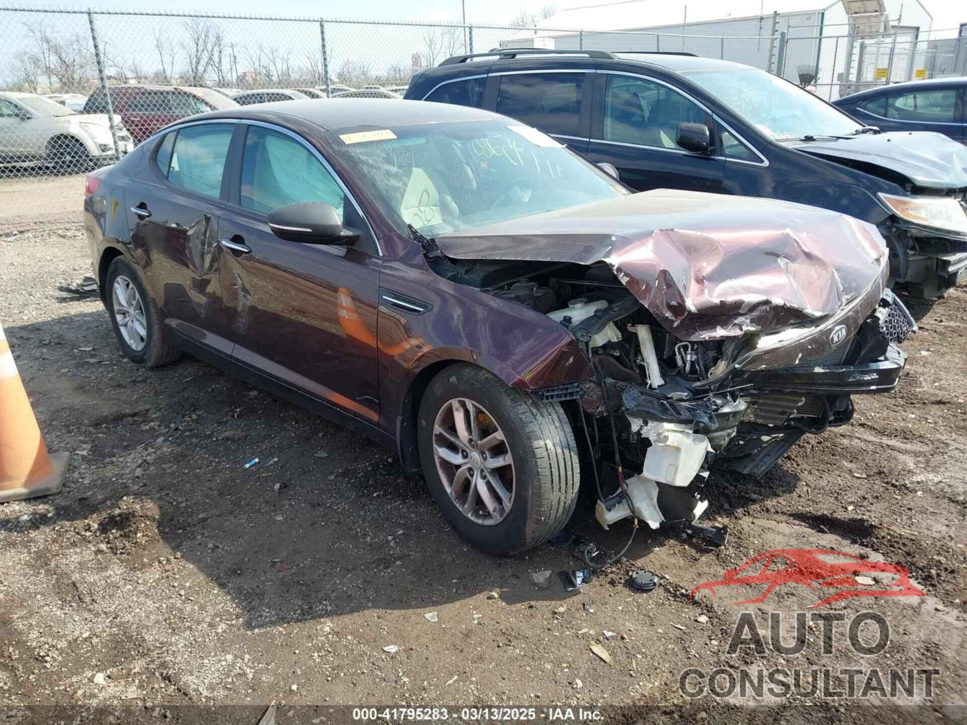 KIA OPTIMA 2013 - 5XXGM4A75DG136246