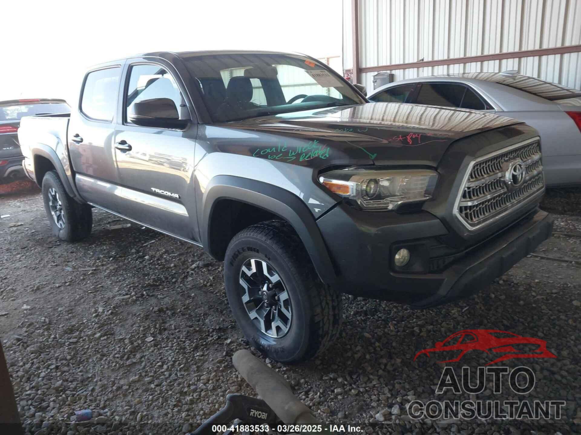 TOYOTA TACOMA 2017 - 3TMCZ5AN6HM045057