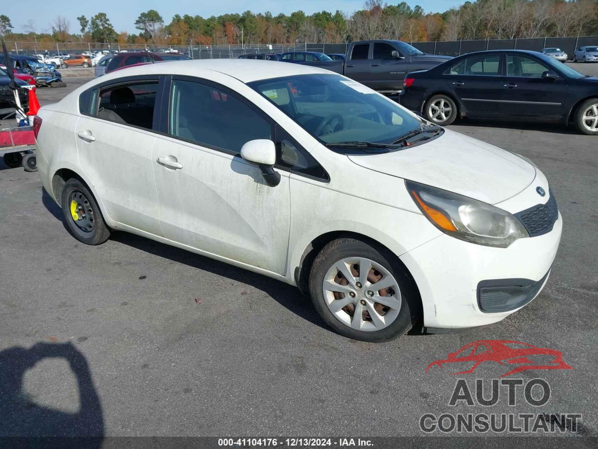 KIA RIO 2014 - KNADM4A3XE6414572