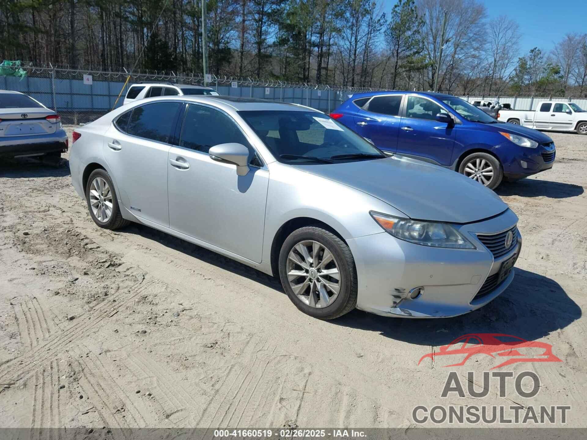 LEXUS ES 300H 2013 - JTHBW1GG1D2004549