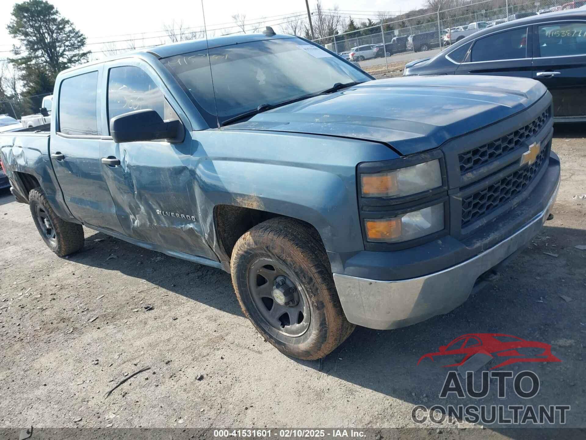 CHEVROLET SILVERADO 1500 2014 - 3GCUKPEH9EG248169