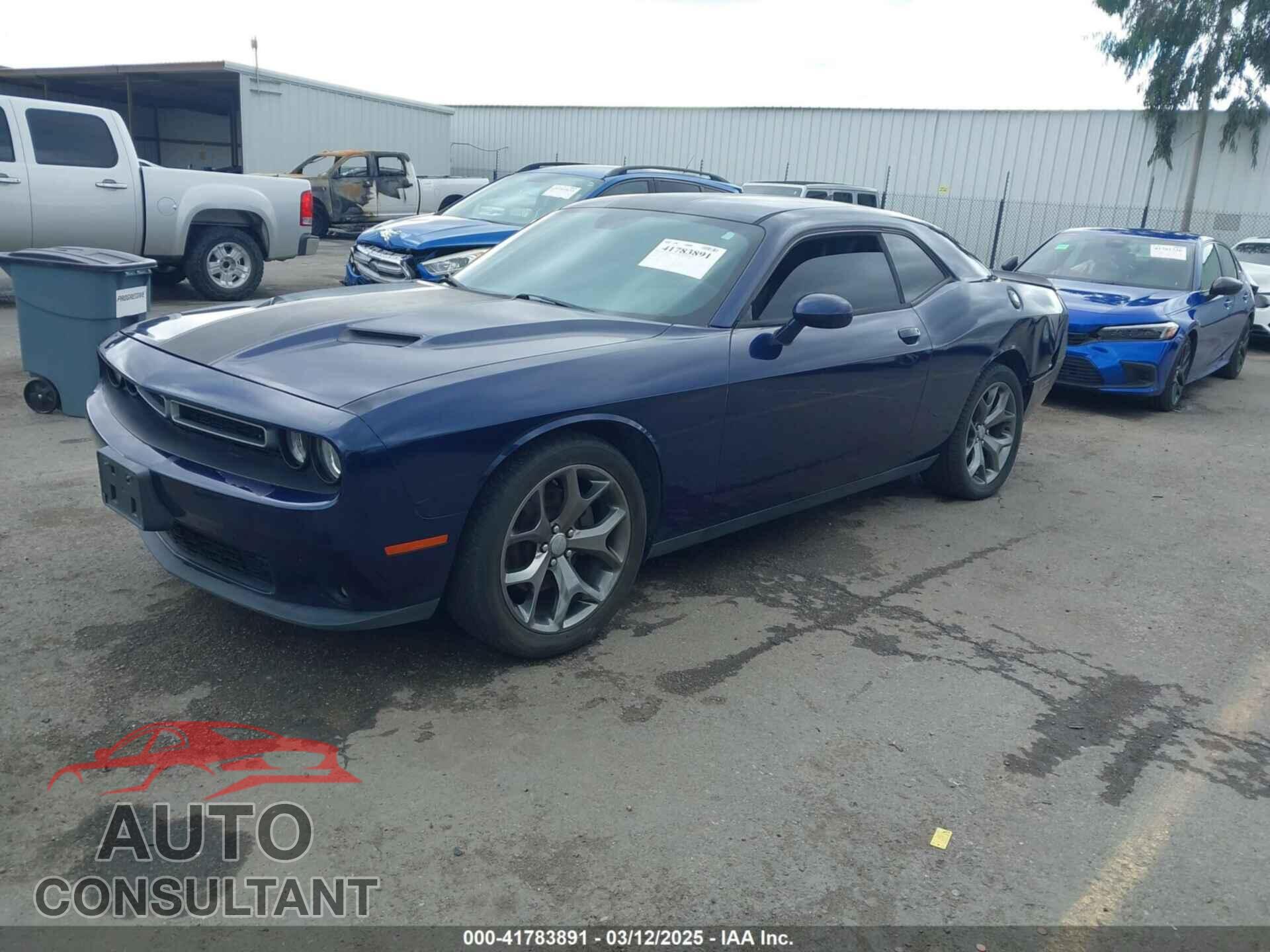 DODGE CHALLENGER 2016 - 2C3CDZAG3GH329741