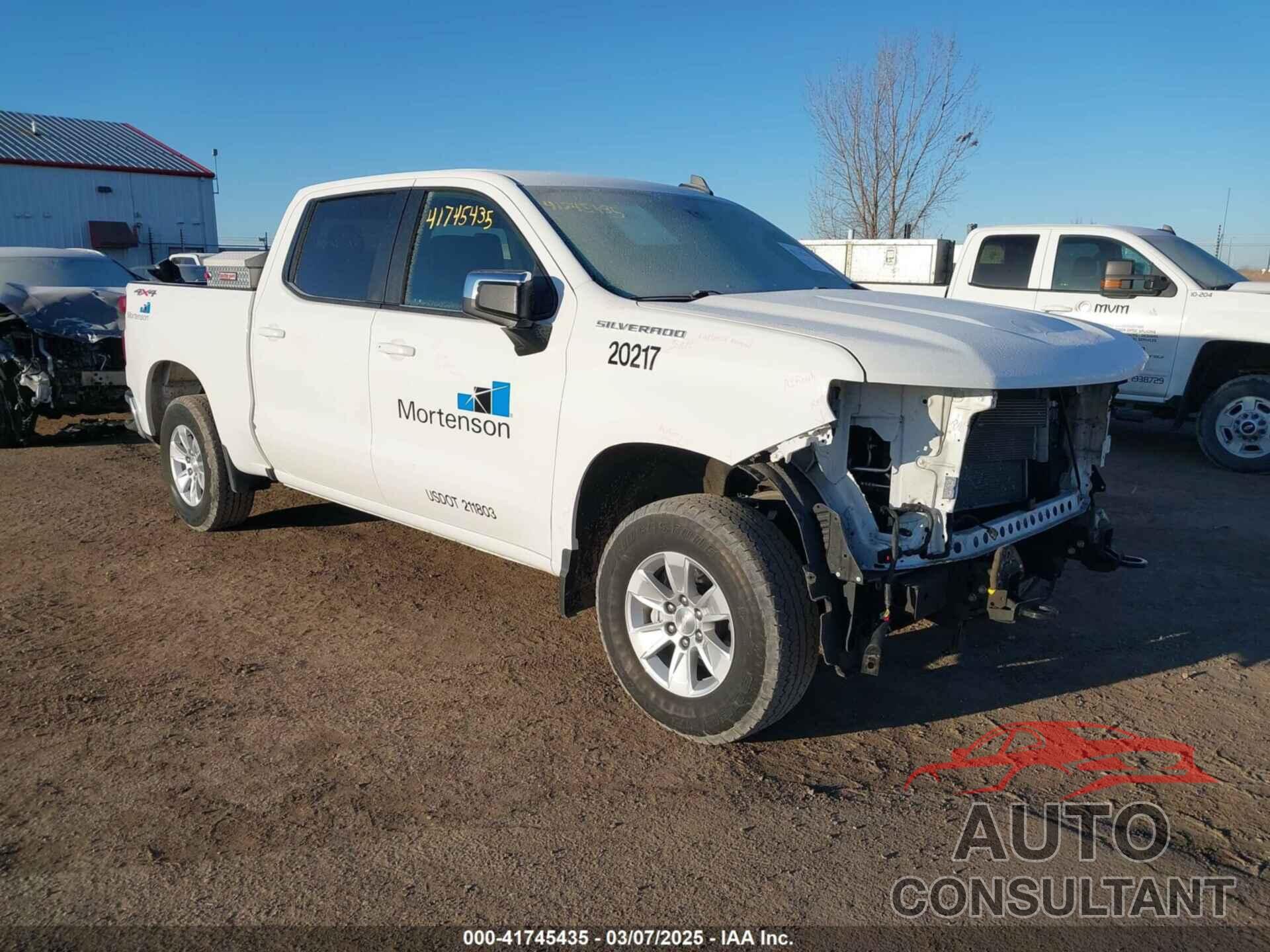 CHEVROLET SILVERADO 1500 2023 - 2GCUDDED8P1101634
