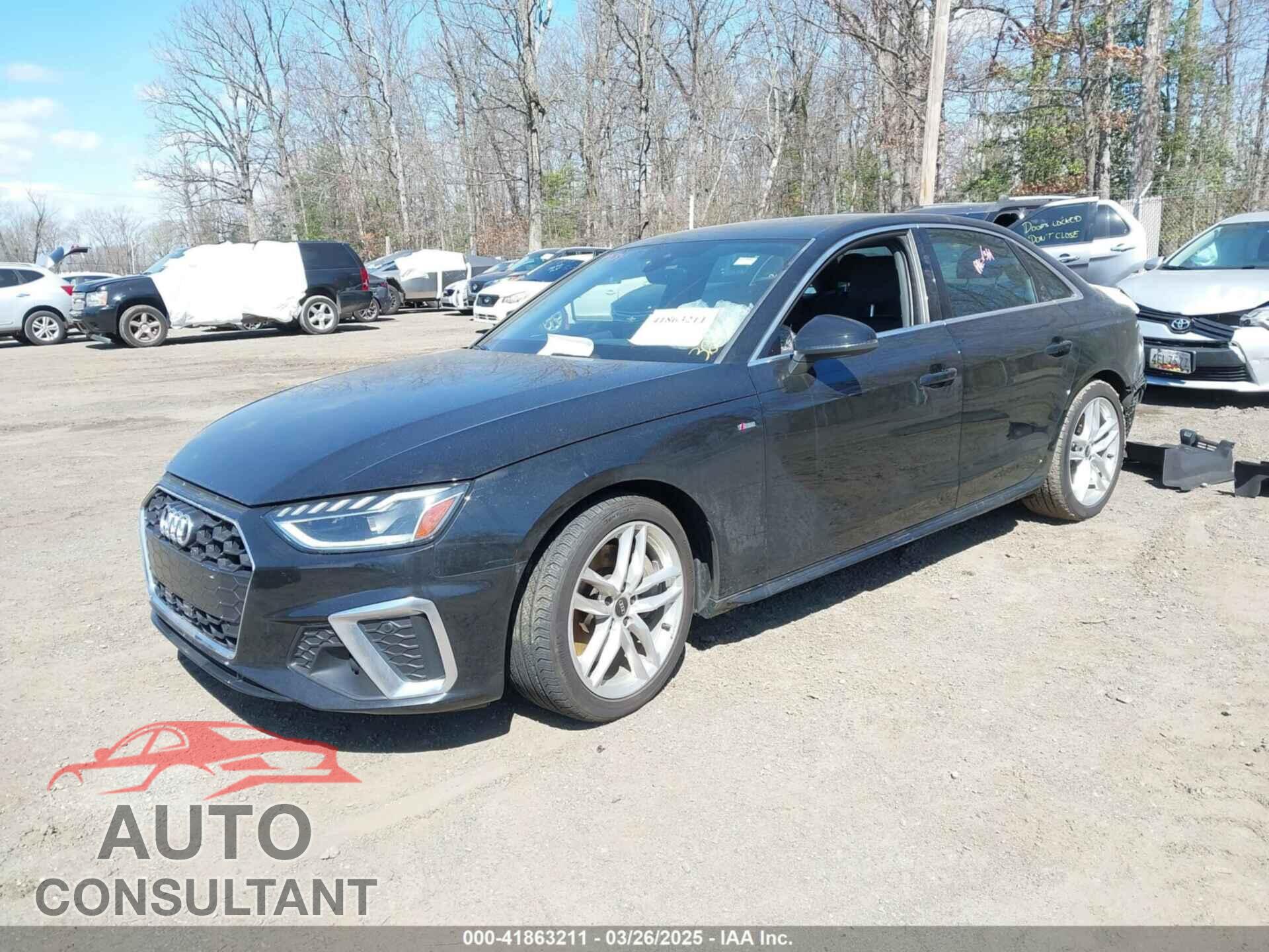 AUDI A4 2023 - WAUEAAF42PN007786