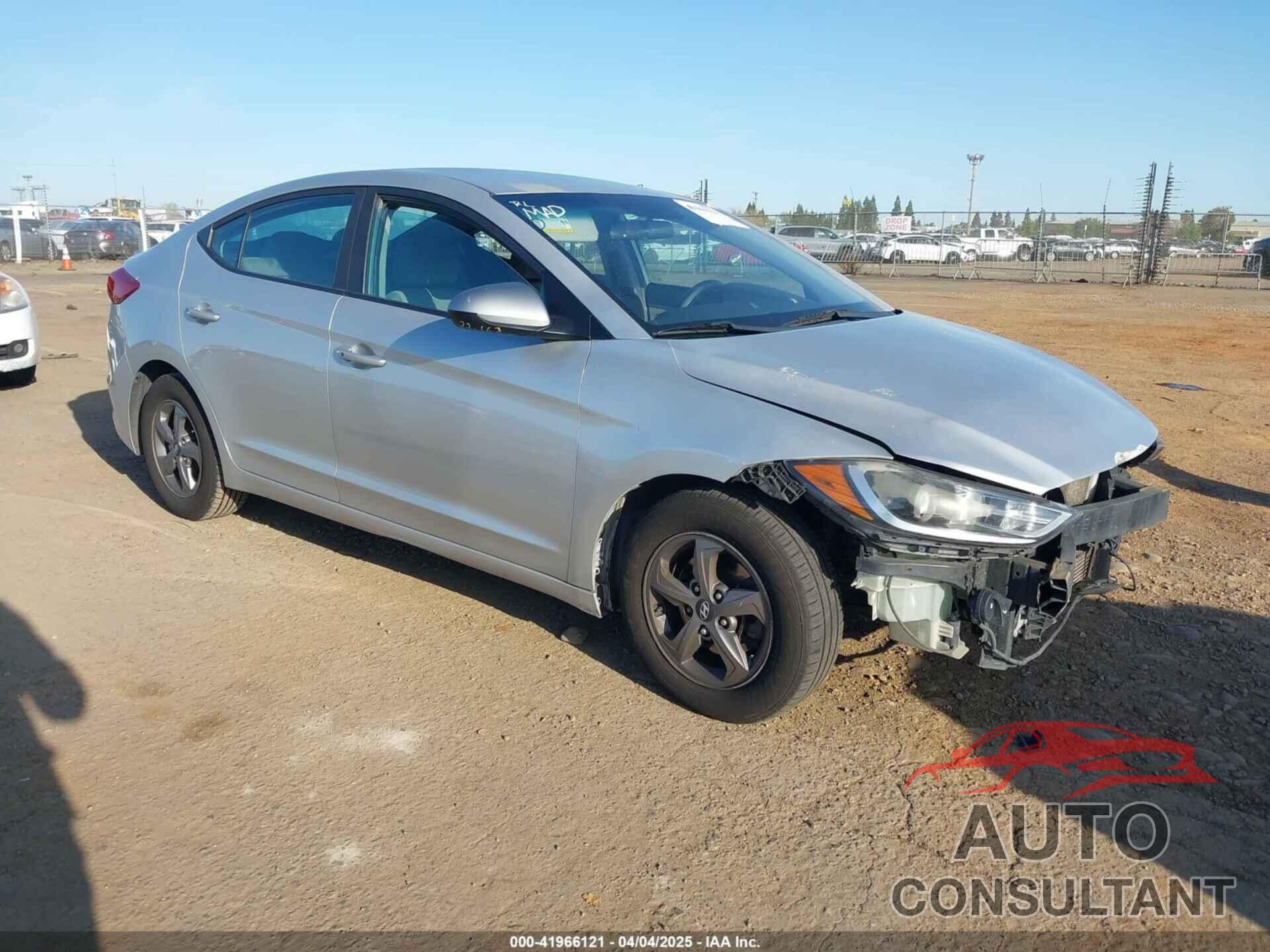 HYUNDAI ELANTRA 2017 - 5NPD94LA5HH075360
