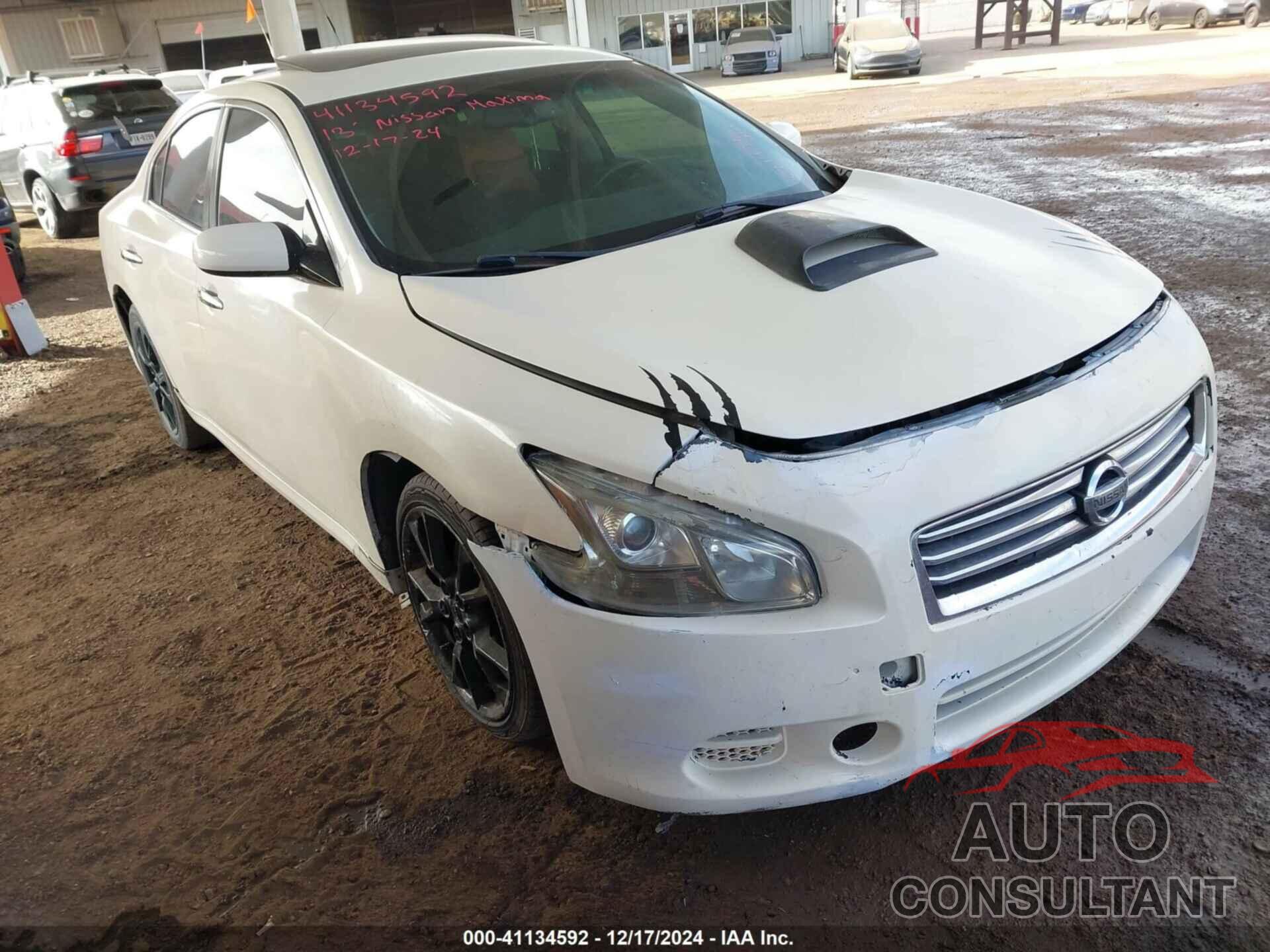 NISSAN MAXIMA 2013 - 1N4AA5AP6DC821432