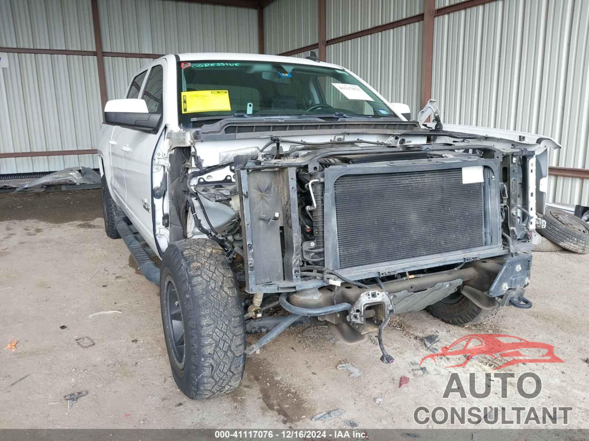 CHEVROLET SILVERADO 1500 2017 - 3GCUKREC2HG467303