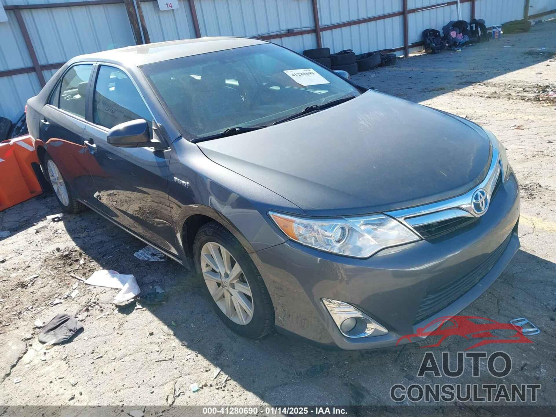 TOYOTA CAMRY HYBRID 2012 - 4T1BD1FK2CU028936