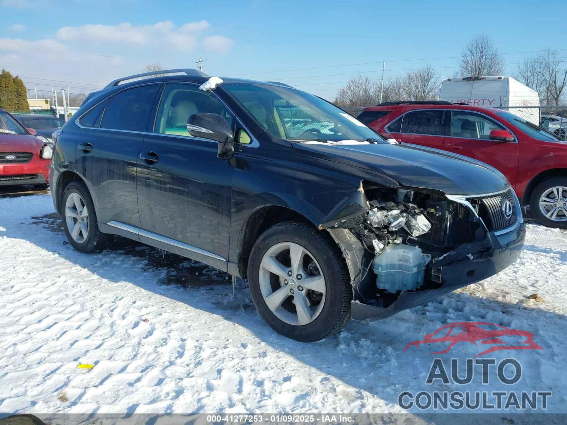 LEXUS RX 350 2012 - 2T2ZK1BA1CC083957