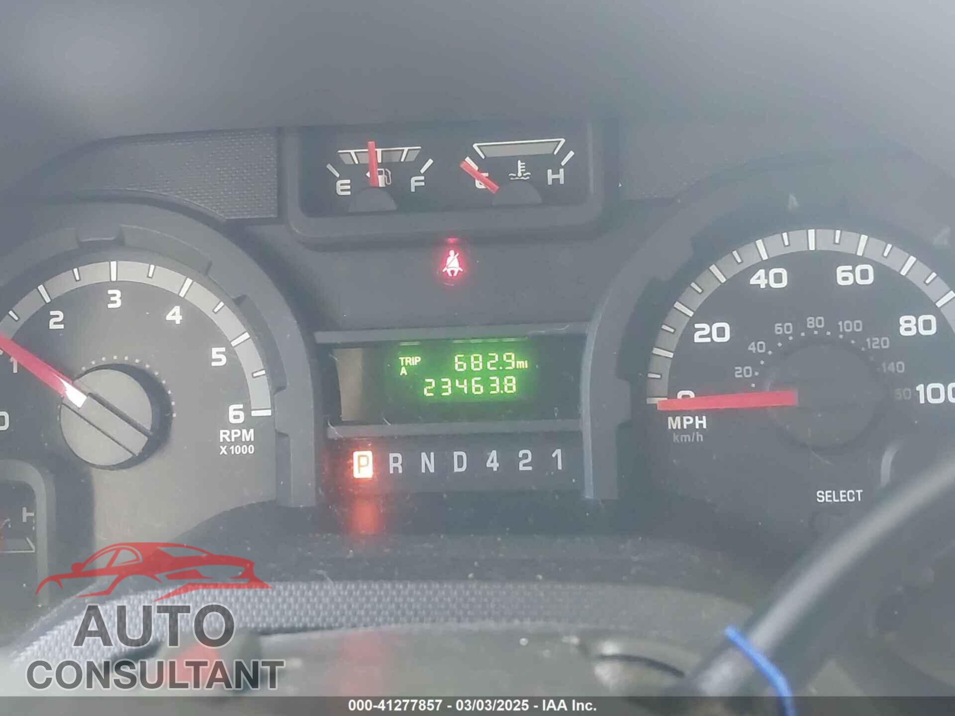 FORD E-450 CUTAWAY 2017 - 1FDXE4FS3HDC18689
