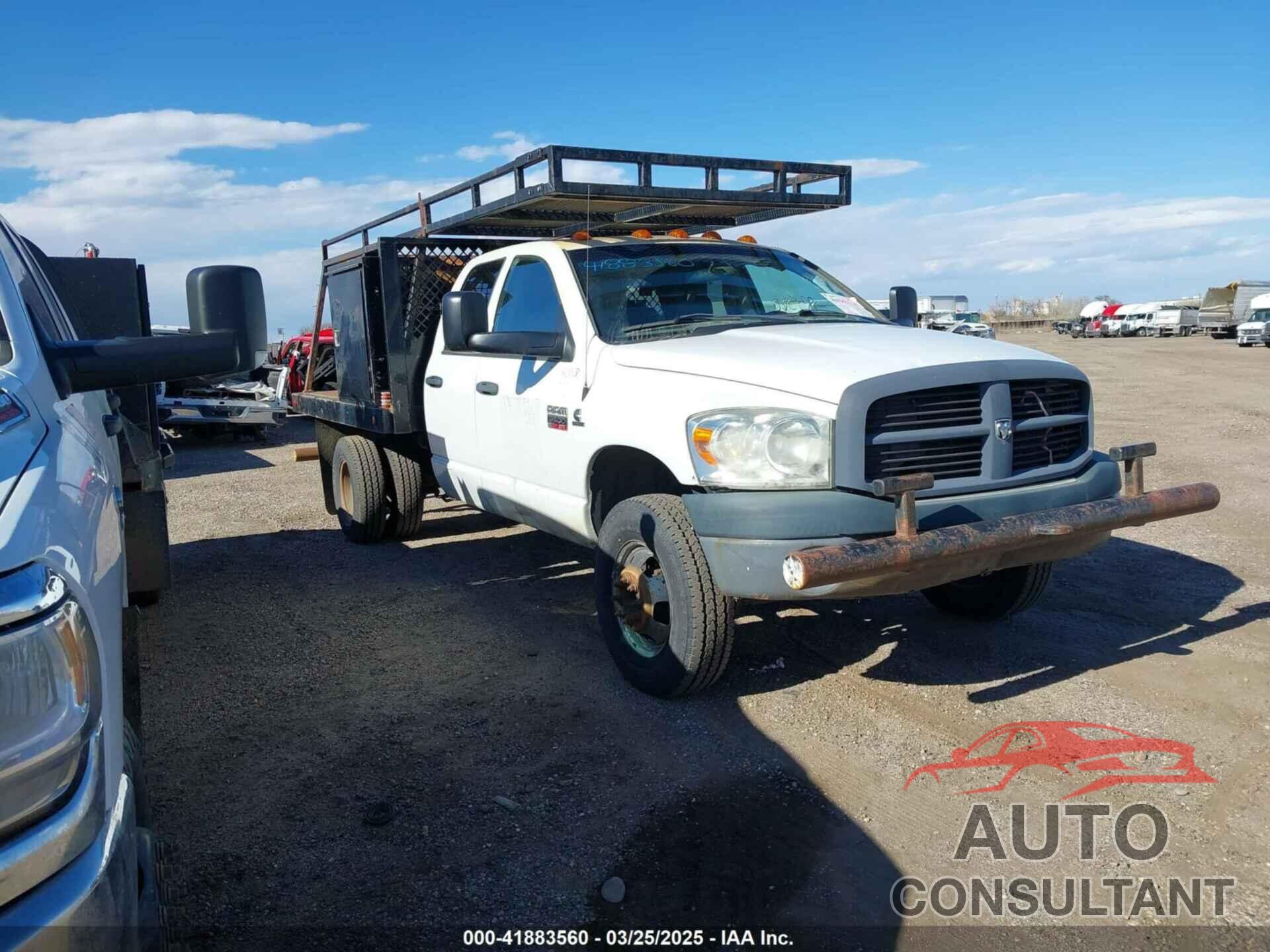 DODGE RAM 3500 HD CHASSIS 2009 - 3D6WH48L59G552458