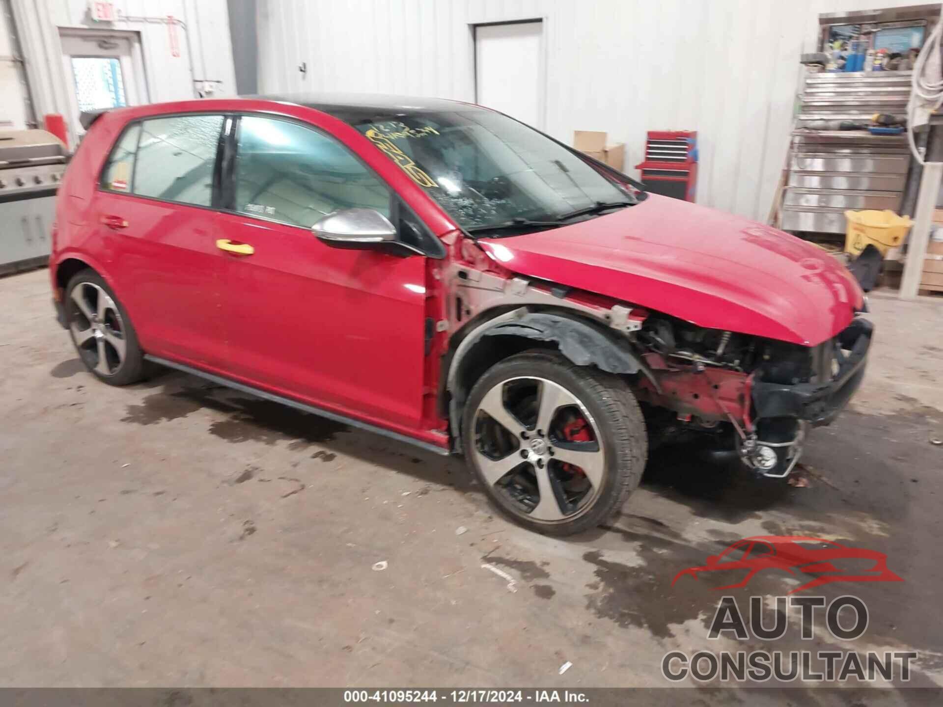 VOLKSWAGEN GOLF GTI 2015 - 3VW5T7AU8FM087513