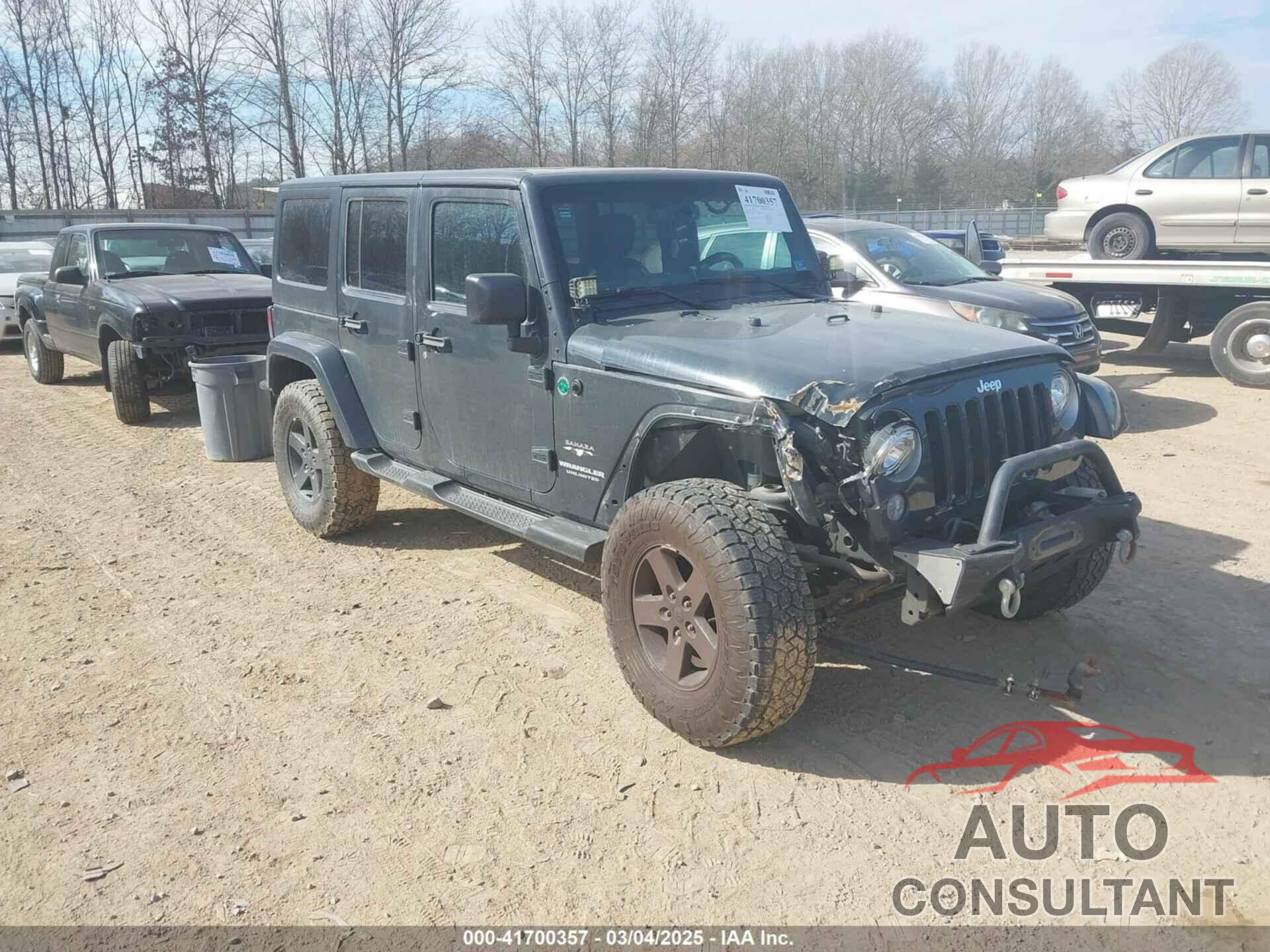 JEEP WRANGLER UNLIMITED 2017 - 1C4BJWEG6HL735431