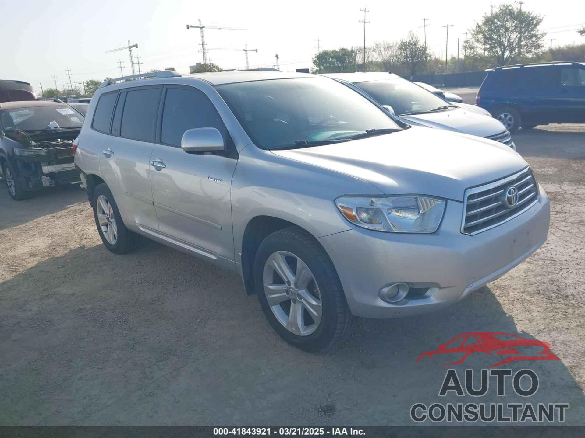 TOYOTA HIGHLANDER 2009 - JTEDS42A592078862