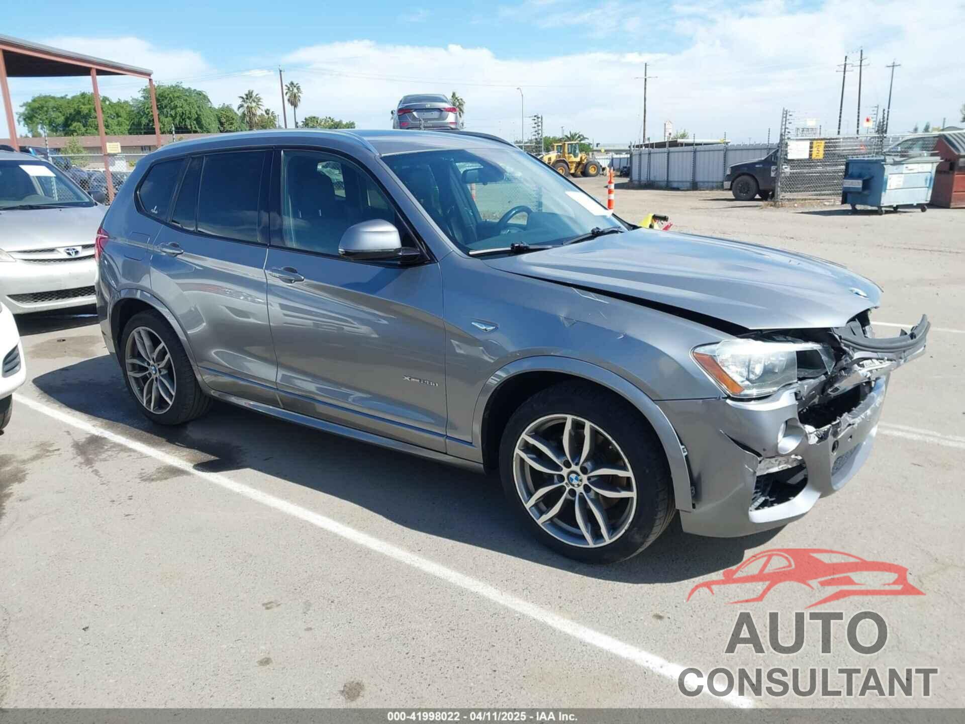 BMW X3 2016 - 5UXWY3C59G0F84020