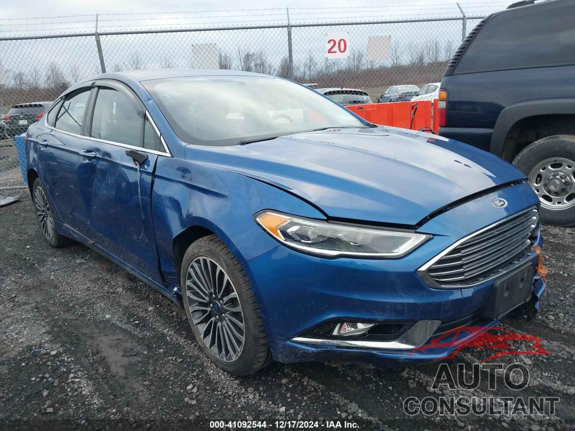 FORD FUSION 2017 - 3FA6P0T99HR173808