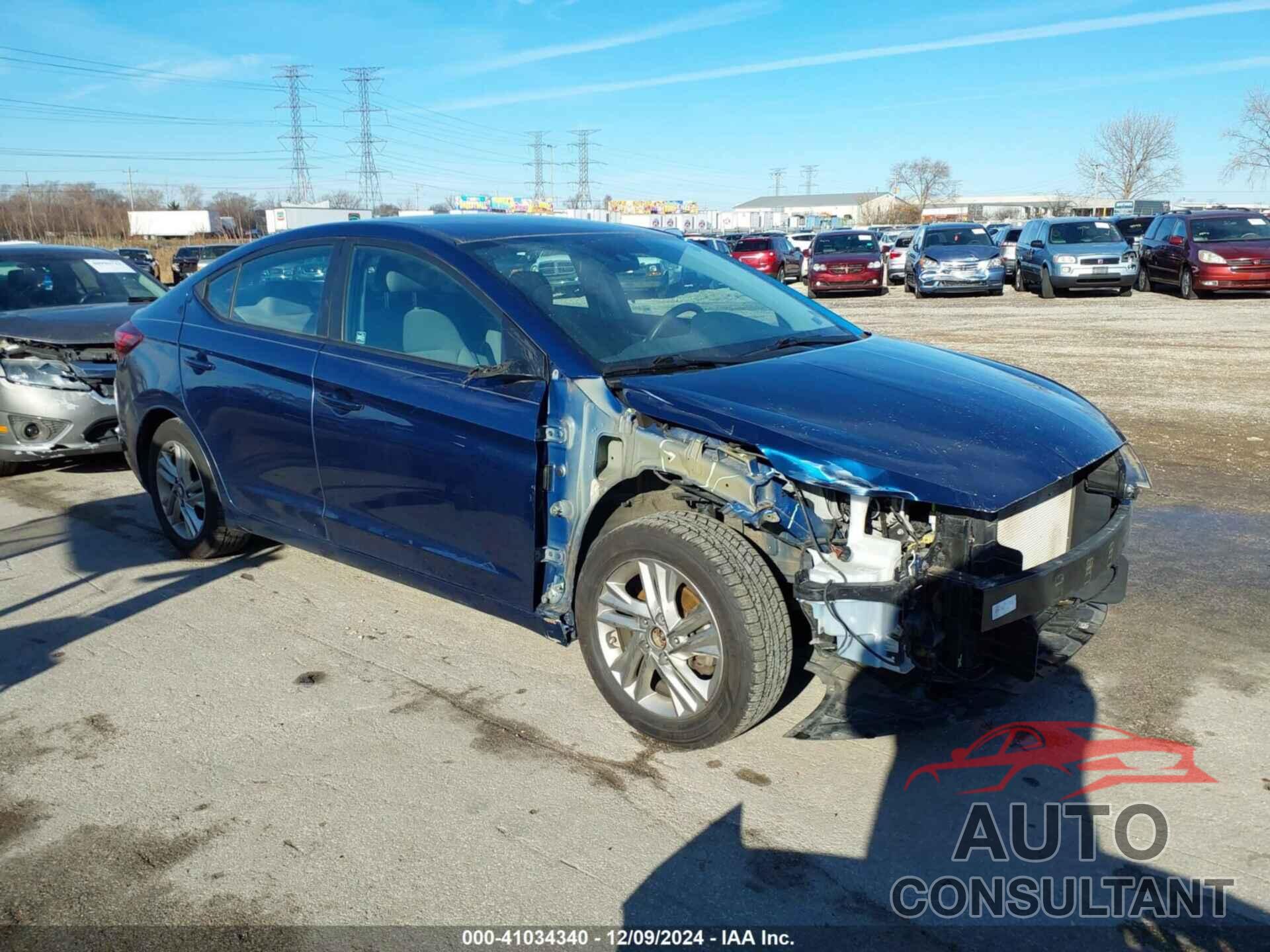 HYUNDAI ELANTRA 2019 - 5NPD84LF2KH449302