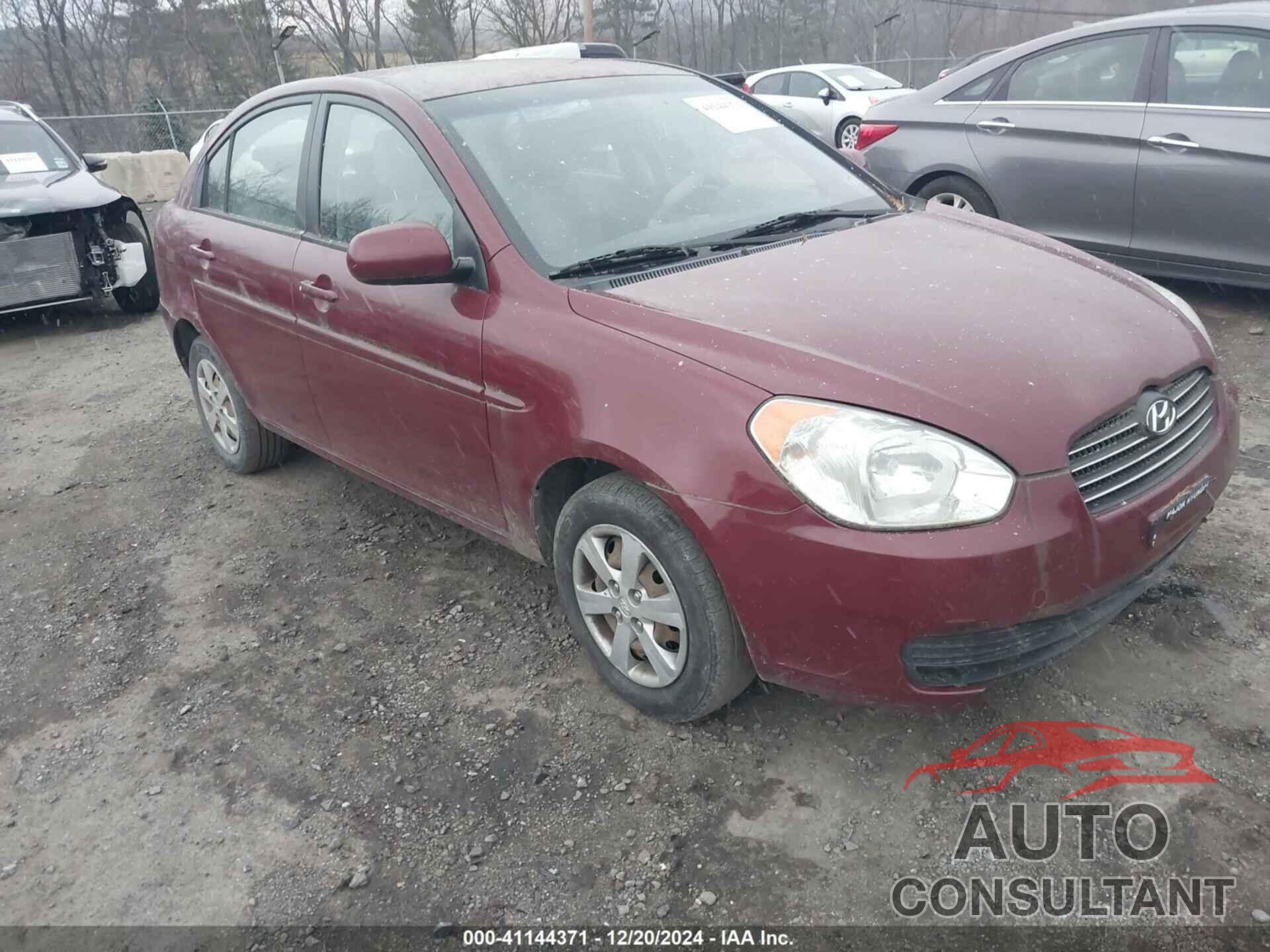 HYUNDAI ACCENT 2011 - KMHCN4AC5BU573367