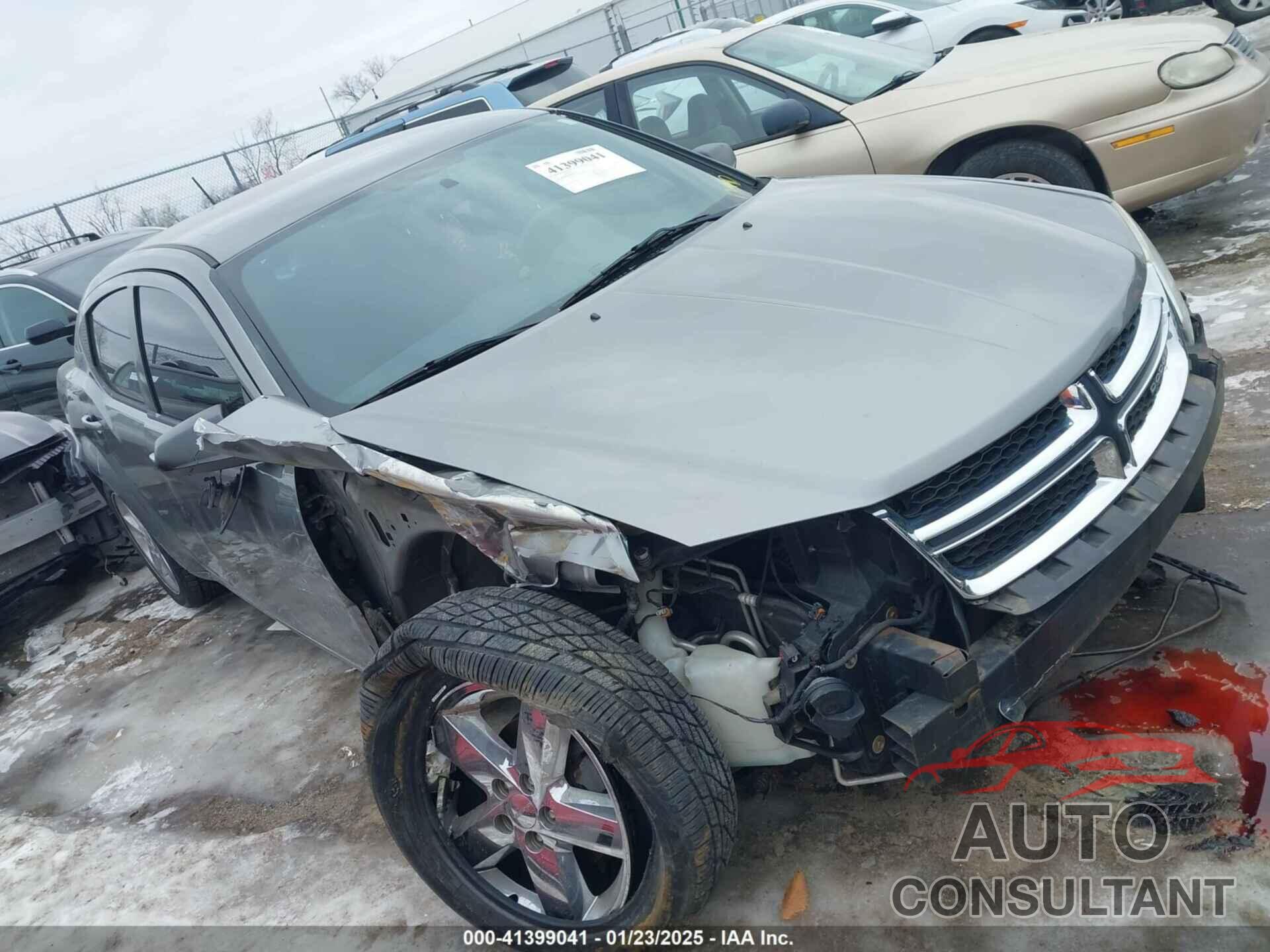 DODGE AVENGER 2013 - 1C3CDZAB7DN564375