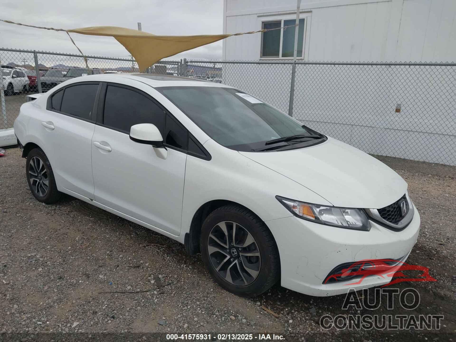 HONDA CIVIC 2013 - 19XFB2F94DE275891