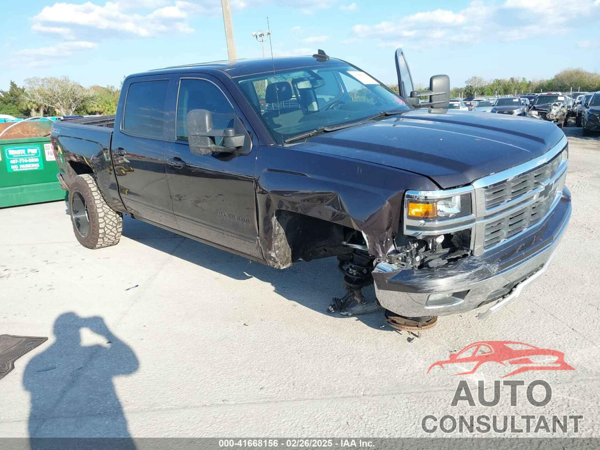 CHEVROLET SILVERADO 1500 2015 - 3GCUKREC0FG504717