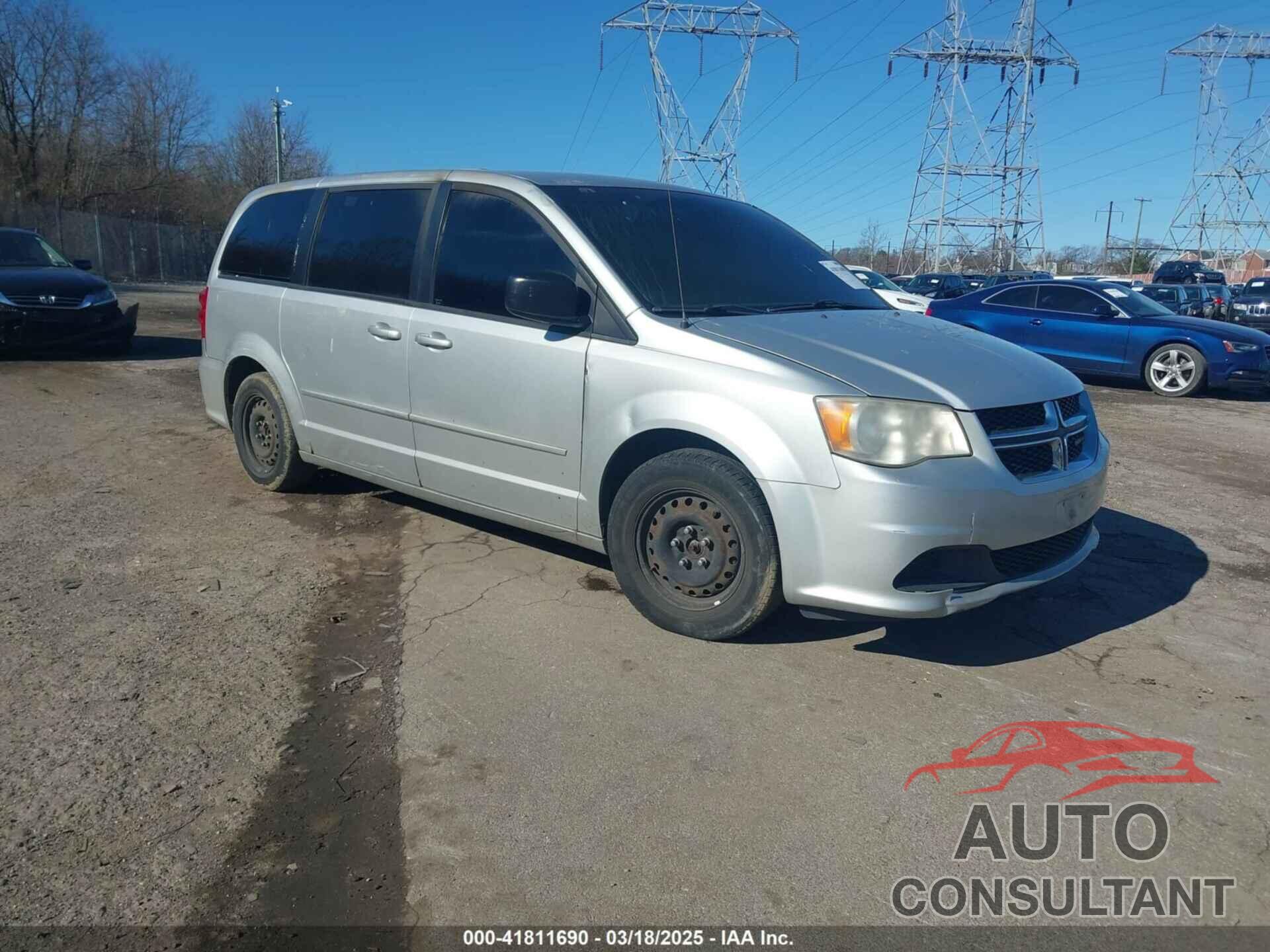 DODGE GRAND CARAVAN 2012 - 2C4RDGBG0CR312182