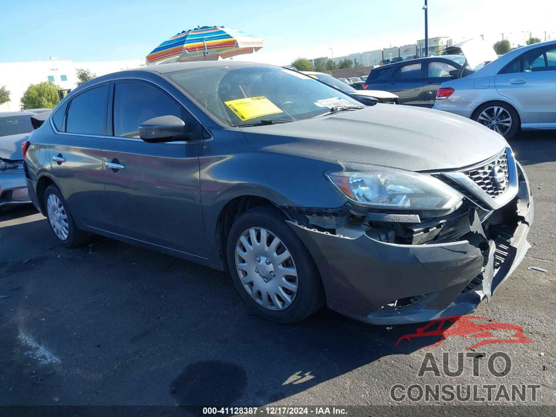 NISSAN SENTRA 2016 - 3N1AB7APXGL655897