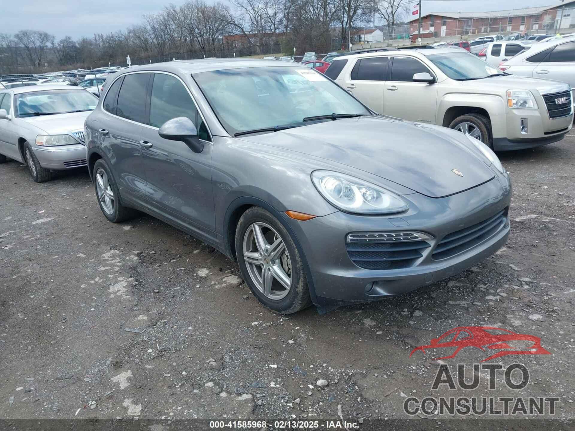 PORSCHE CAYENNE 2012 - WP1AB2A2XCLA44387