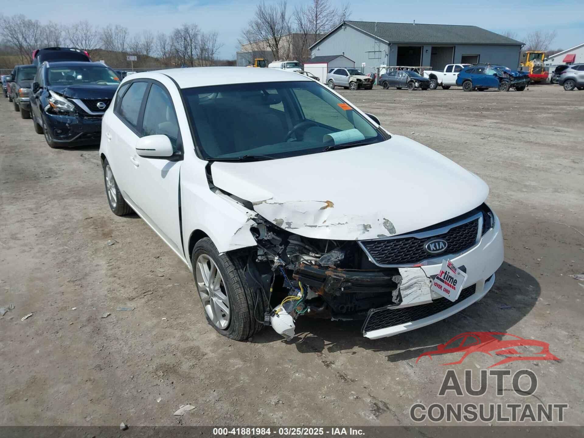KIA FORTE 2012 - KNAFU5A21C5471655