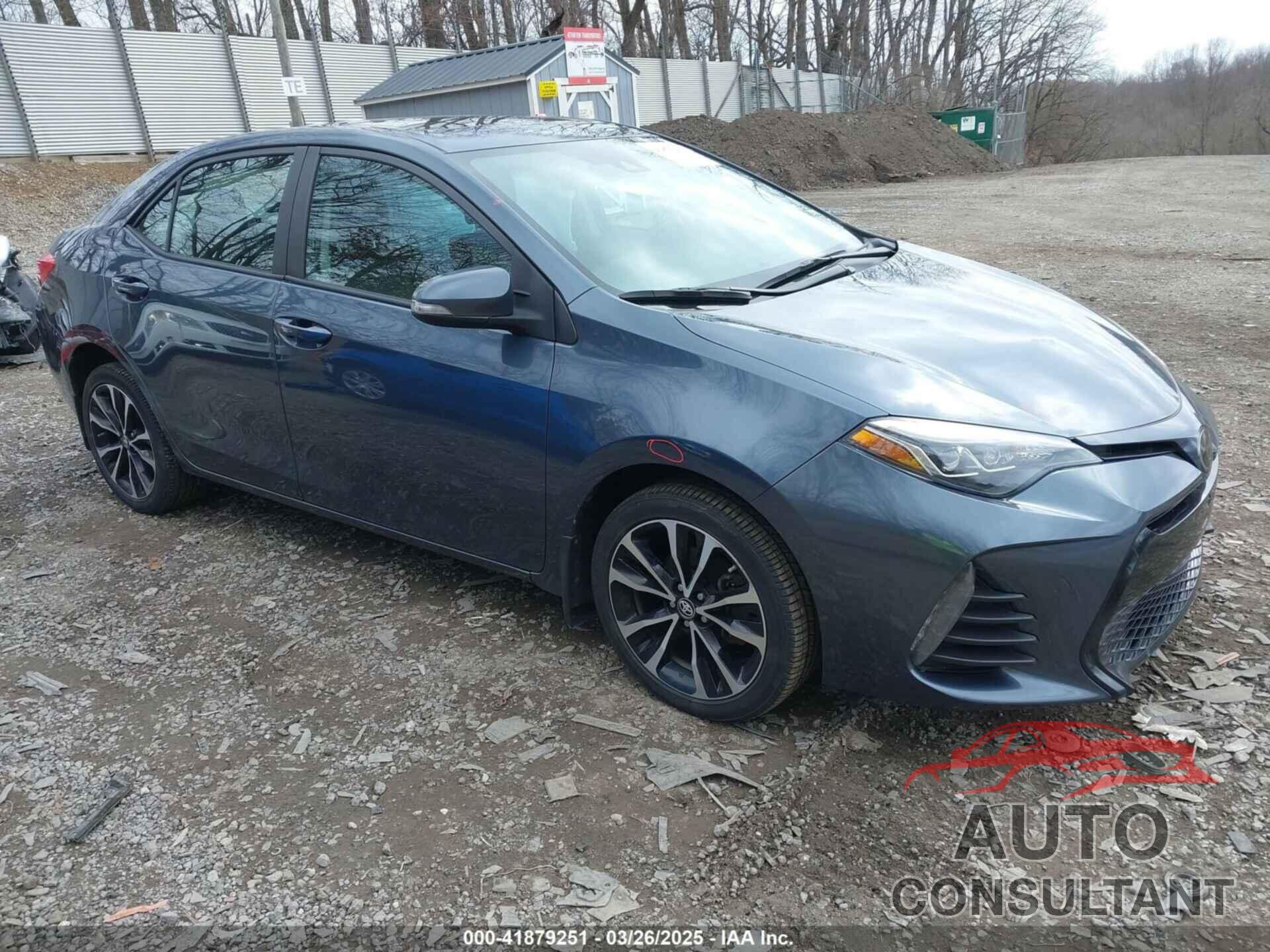 TOYOTA COROLLA 2019 - 2T1BURHE1KC200699