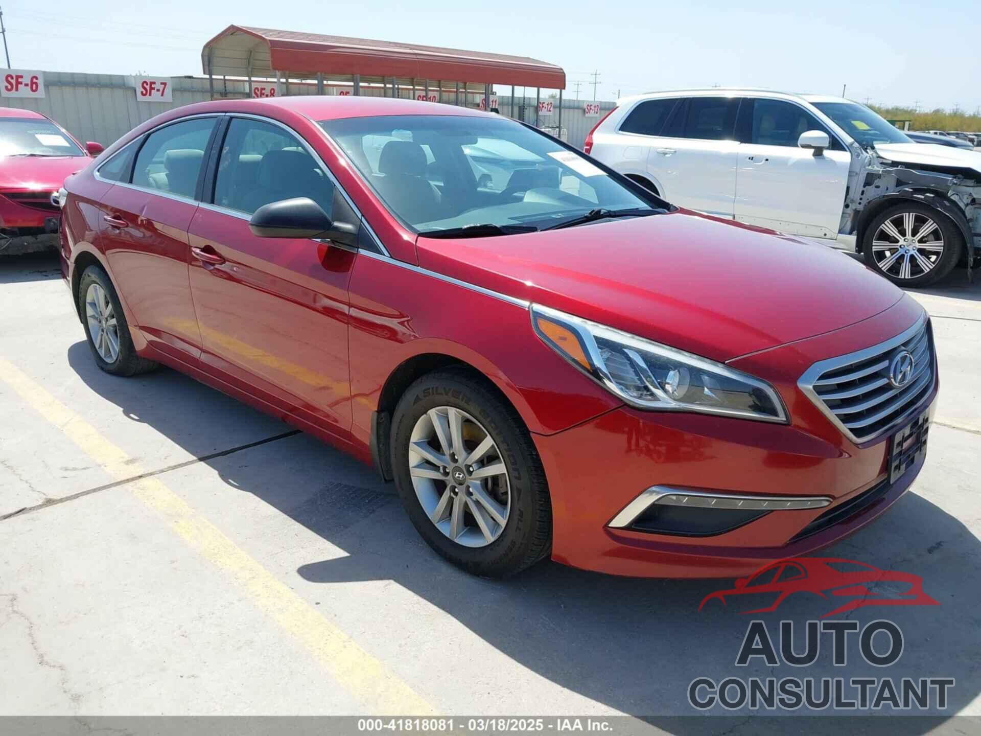 HYUNDAI SONATA 2015 - 5NPE24AF9FH153501