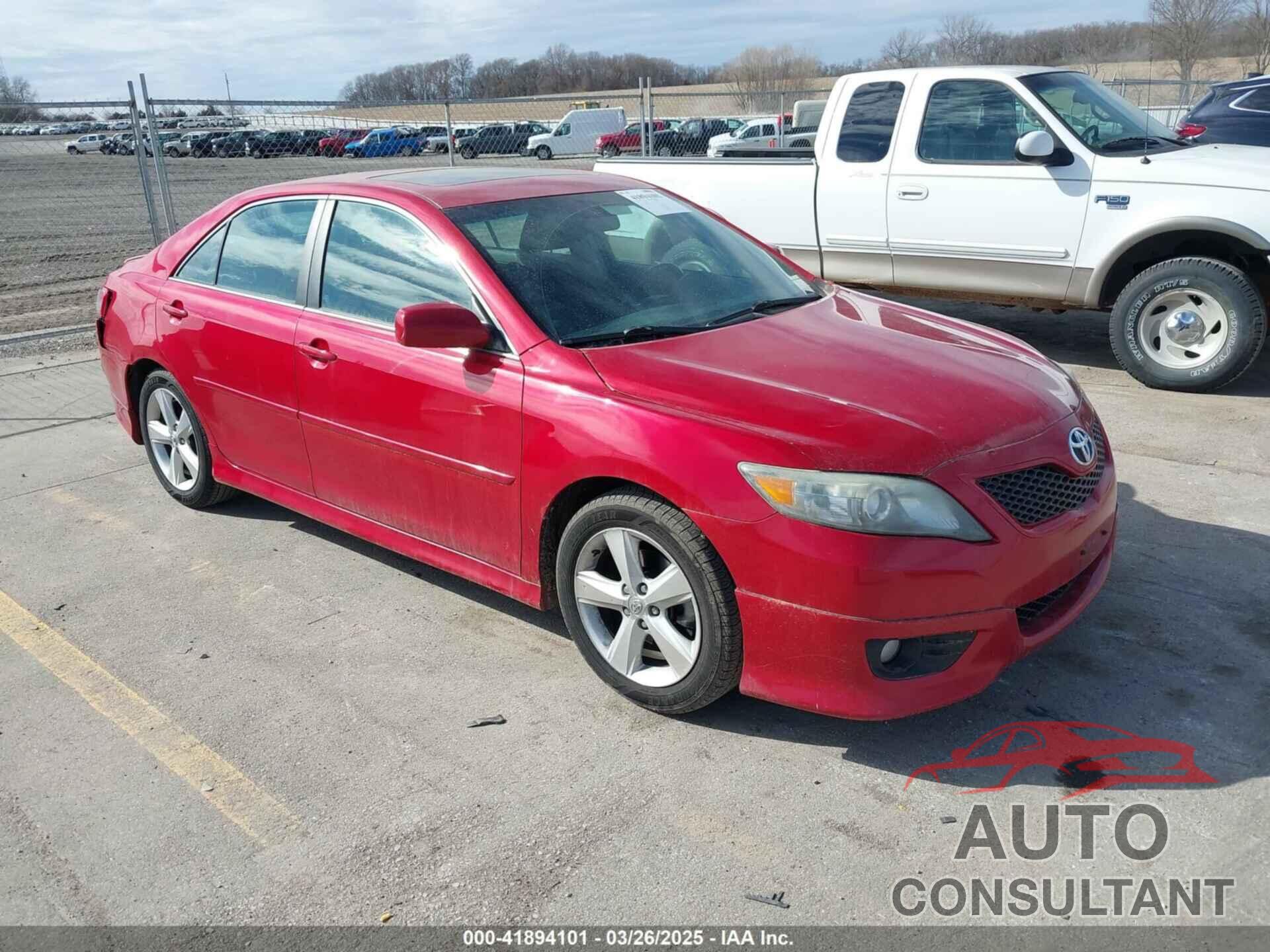 TOYOTA CAMRY 2011 - 4T1BF3EK9BU678482