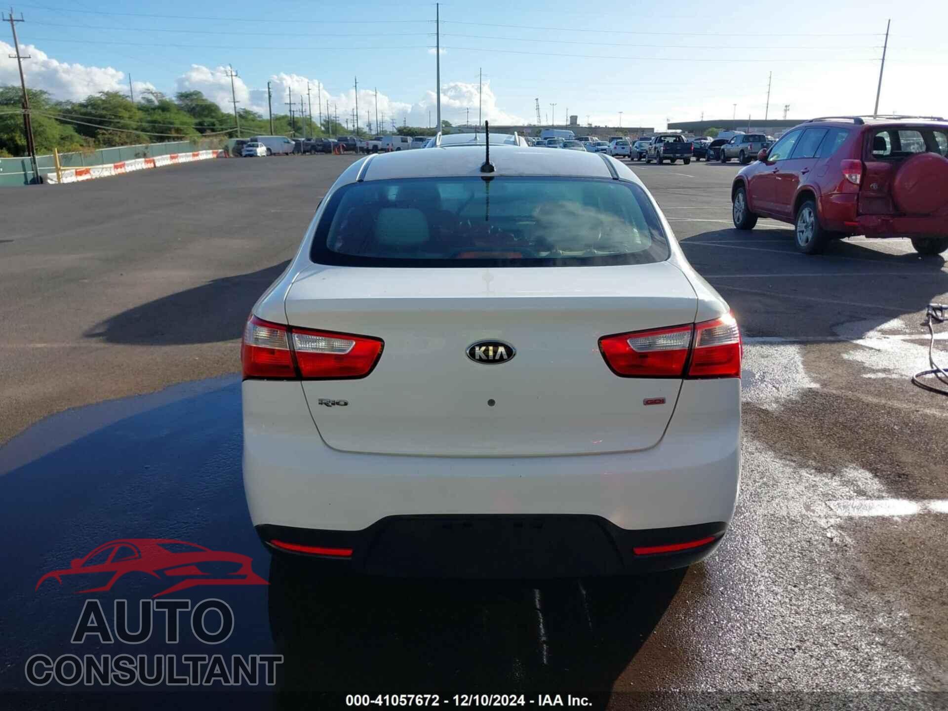 KIA RIO 2013 - KNADM4A37D6178302