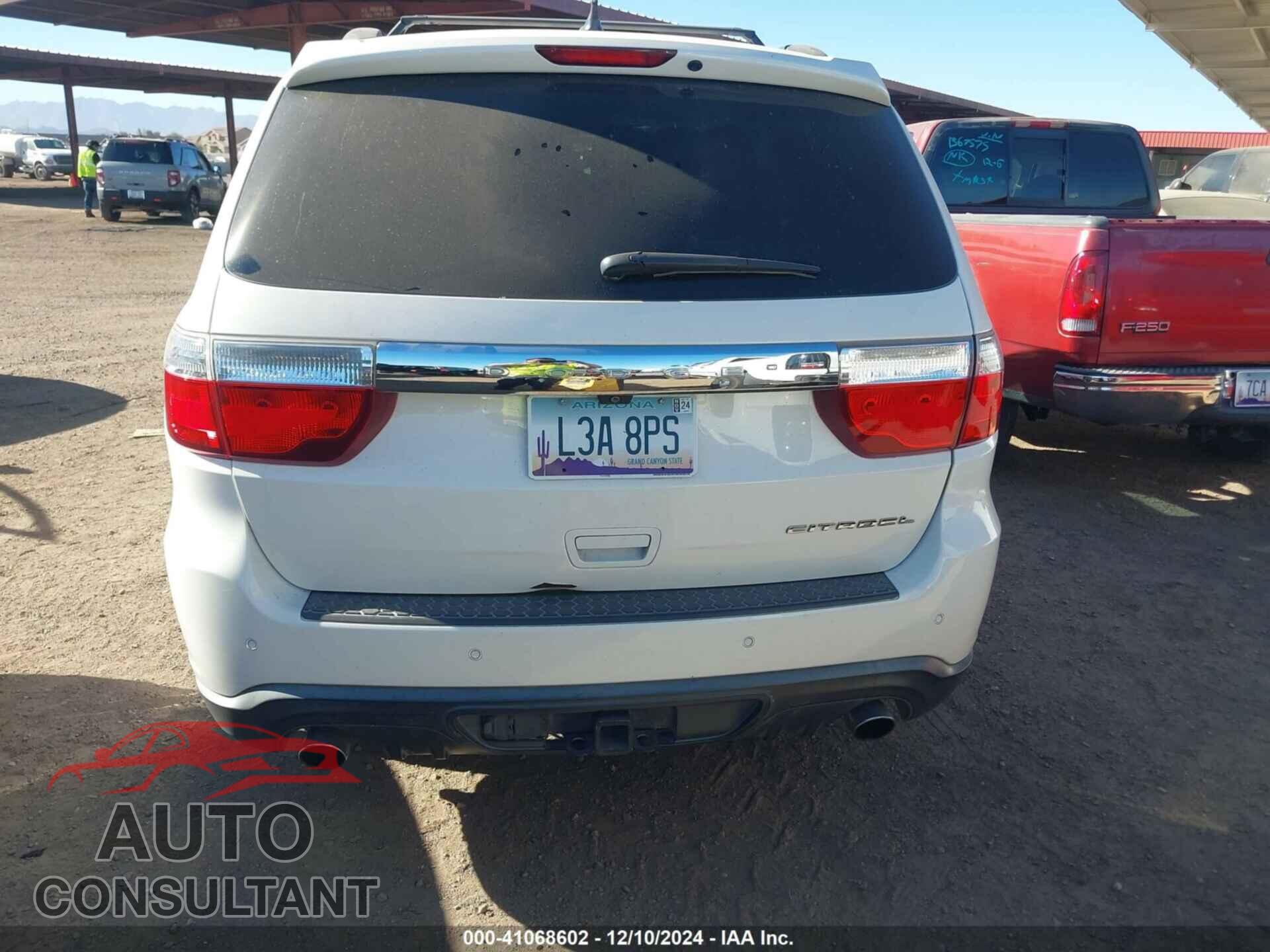 DODGE DURANGO 2012 - 1C4SDHET4CC130381