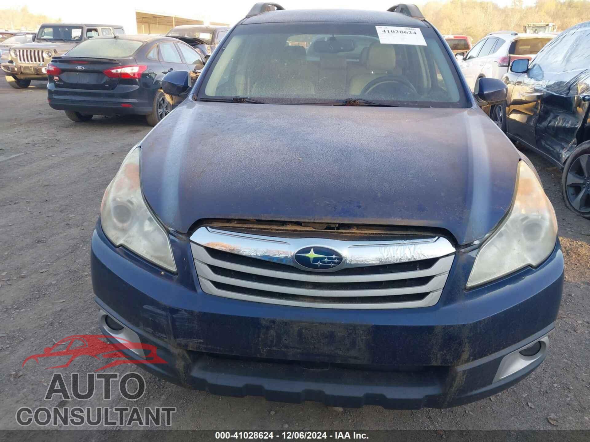 SUBARU OUTBACK 2011 - 4S4BRBCC7B3385795