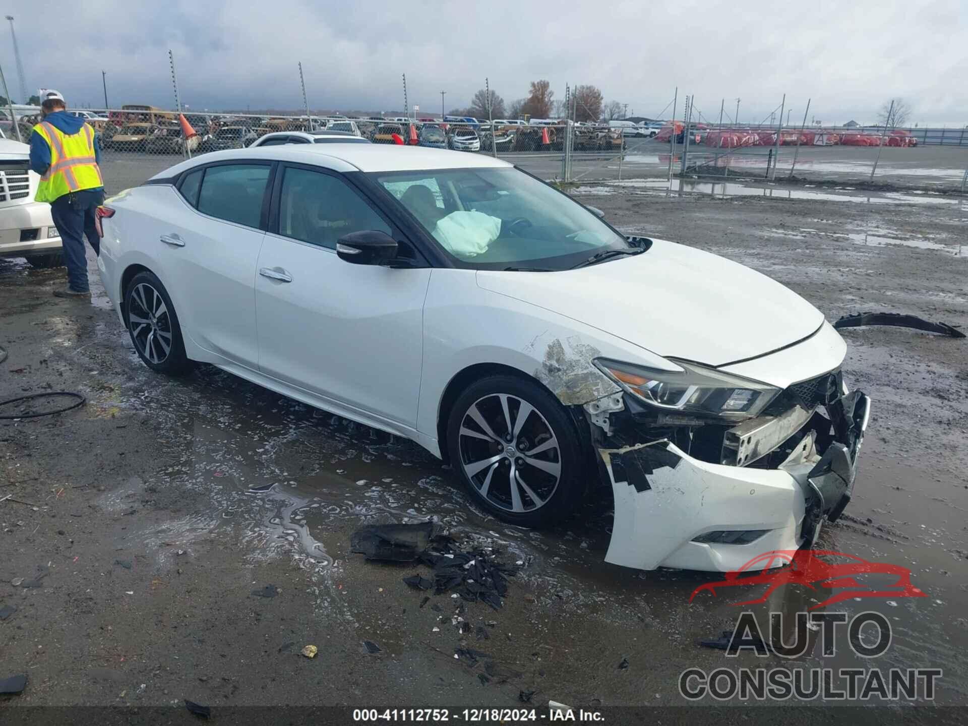 NISSAN MAXIMA 2018 - 1N4AA6AP5JC386095