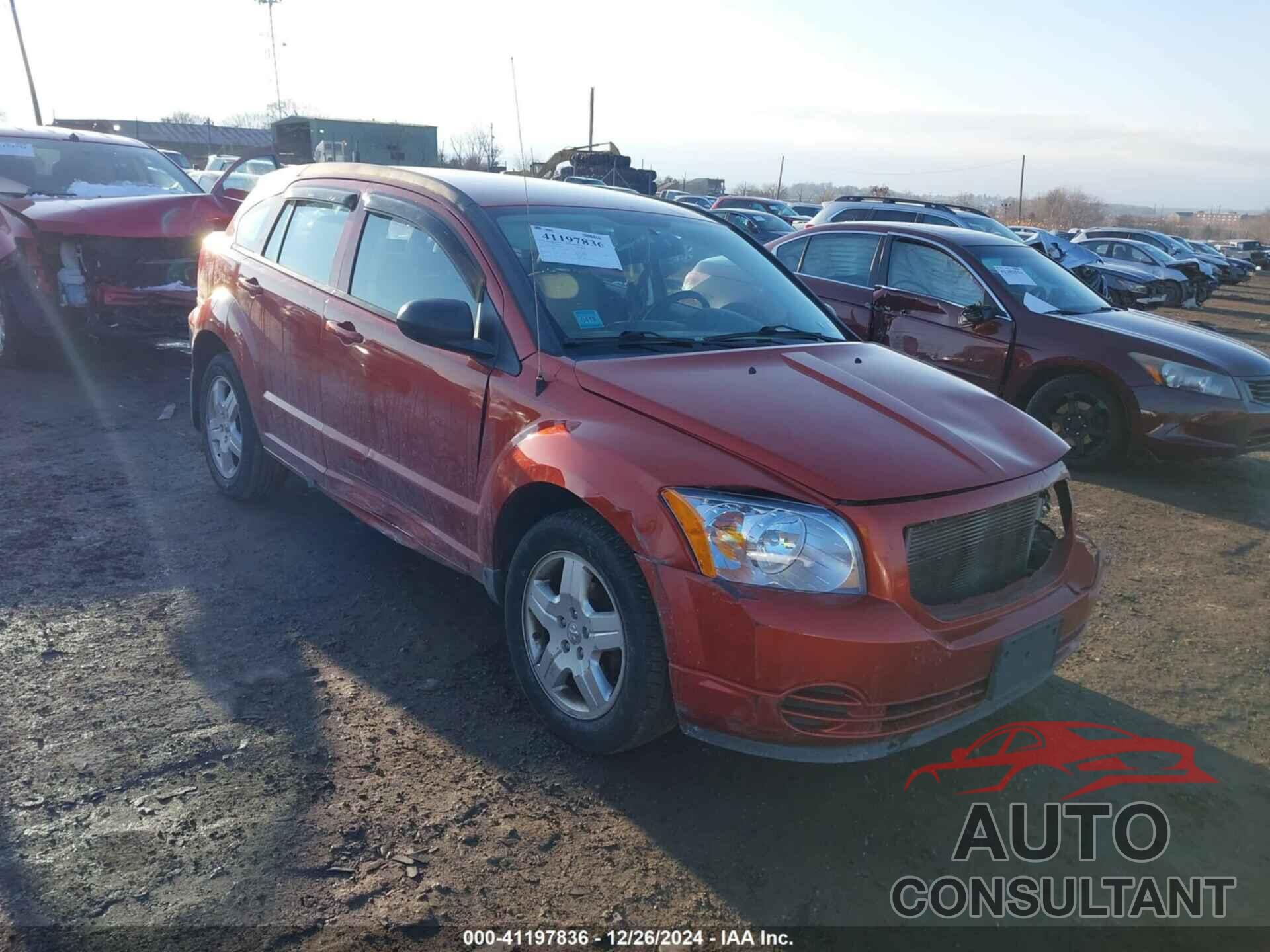 DODGE CALIBER 2009 - 1B3HB48AX9D171461