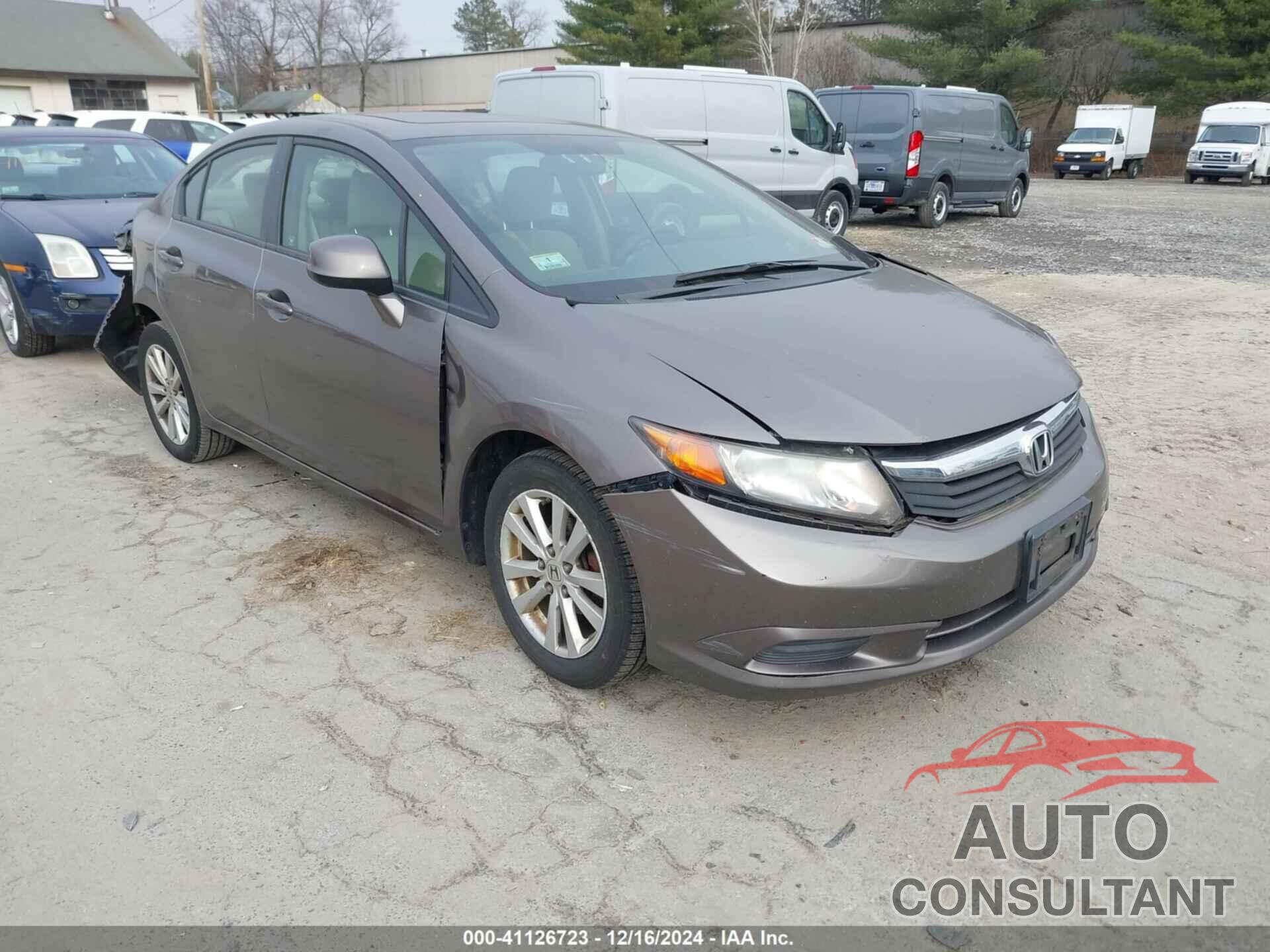 HONDA CIVIC 2012 - JHMFB2F88CS003524