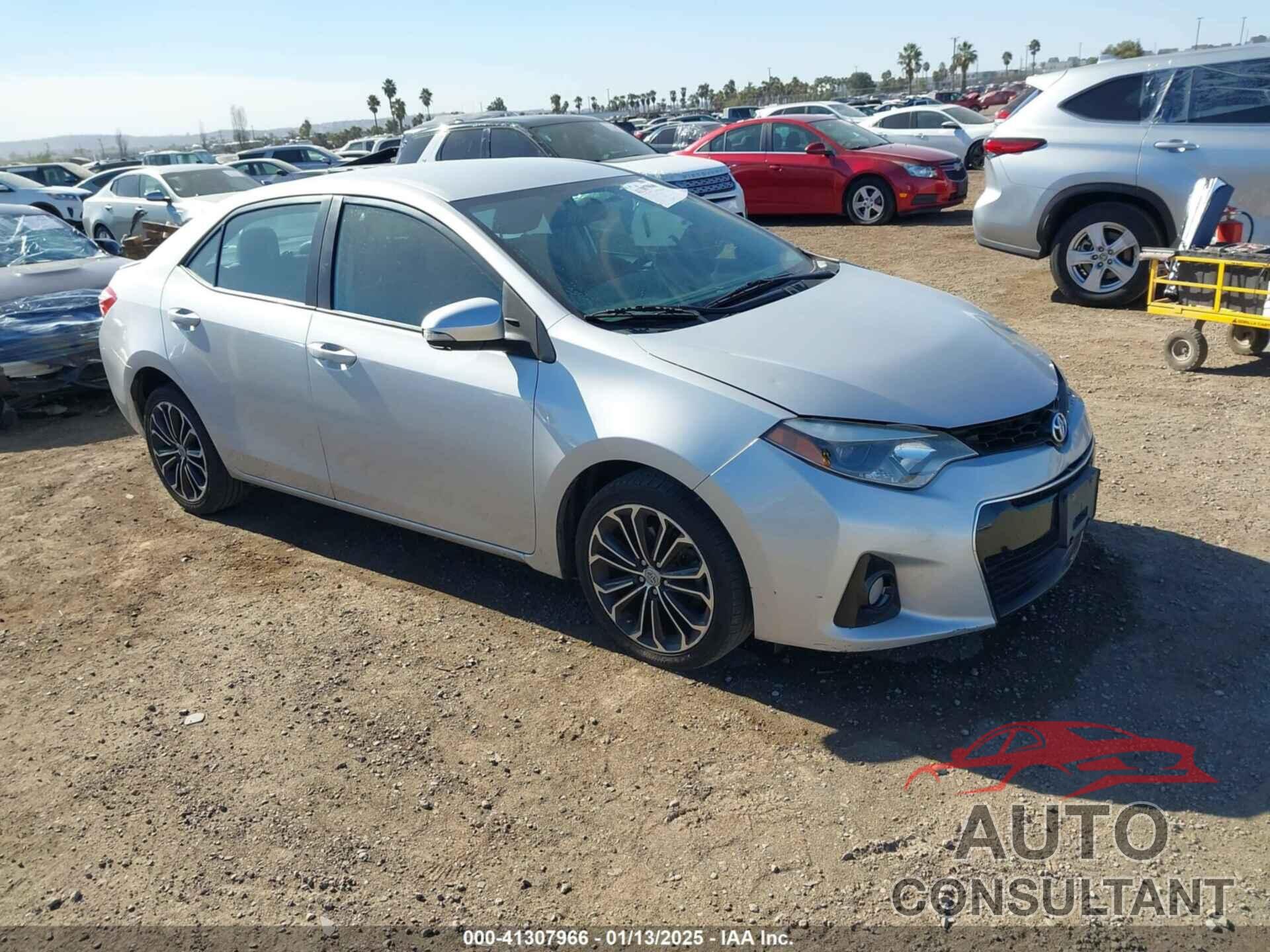 TOYOTA COROLLA 2016 - 5YFBURHE1GP377129