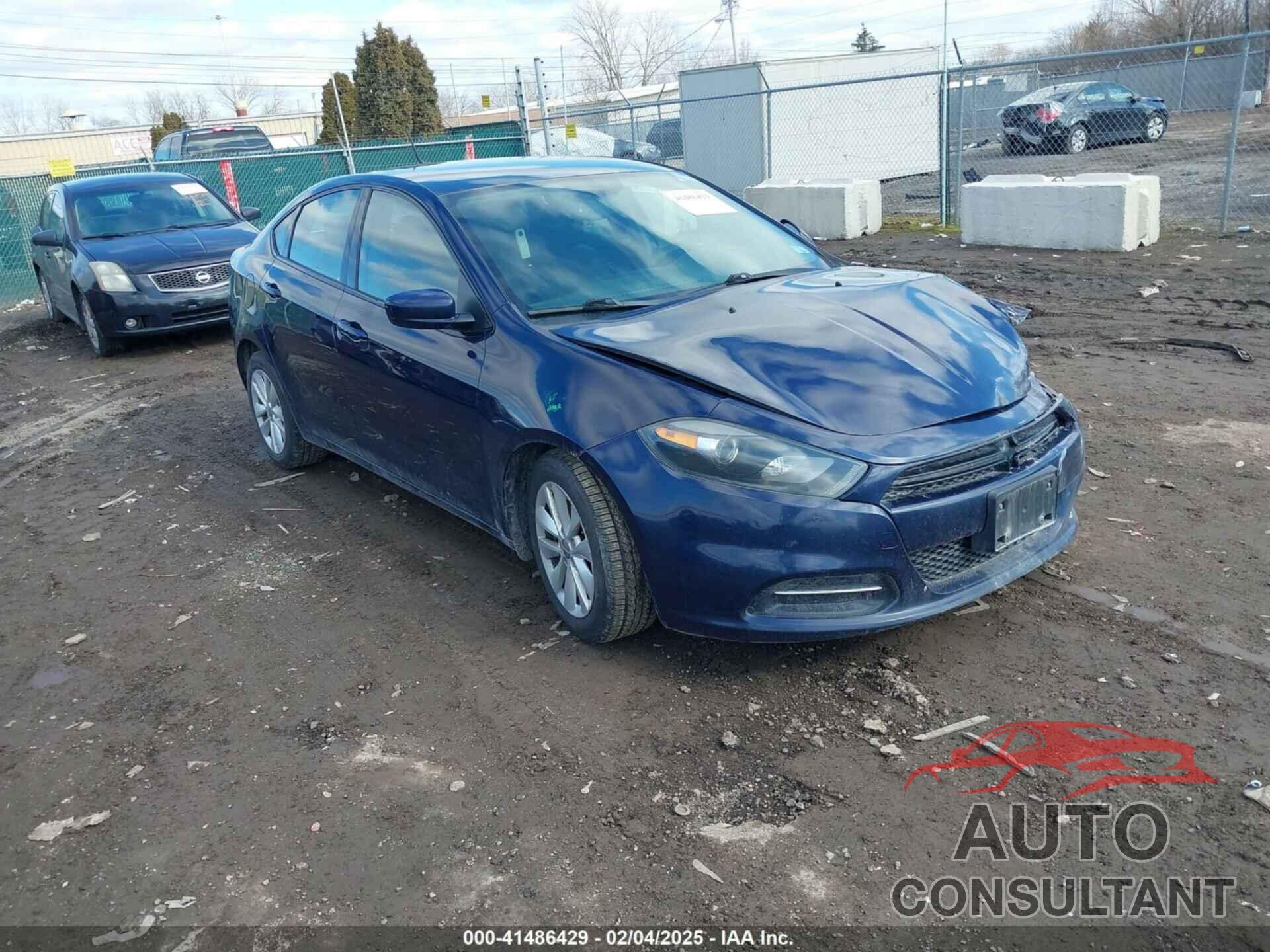 DODGE DART 2014 - 1C3CDFBB8ED913841