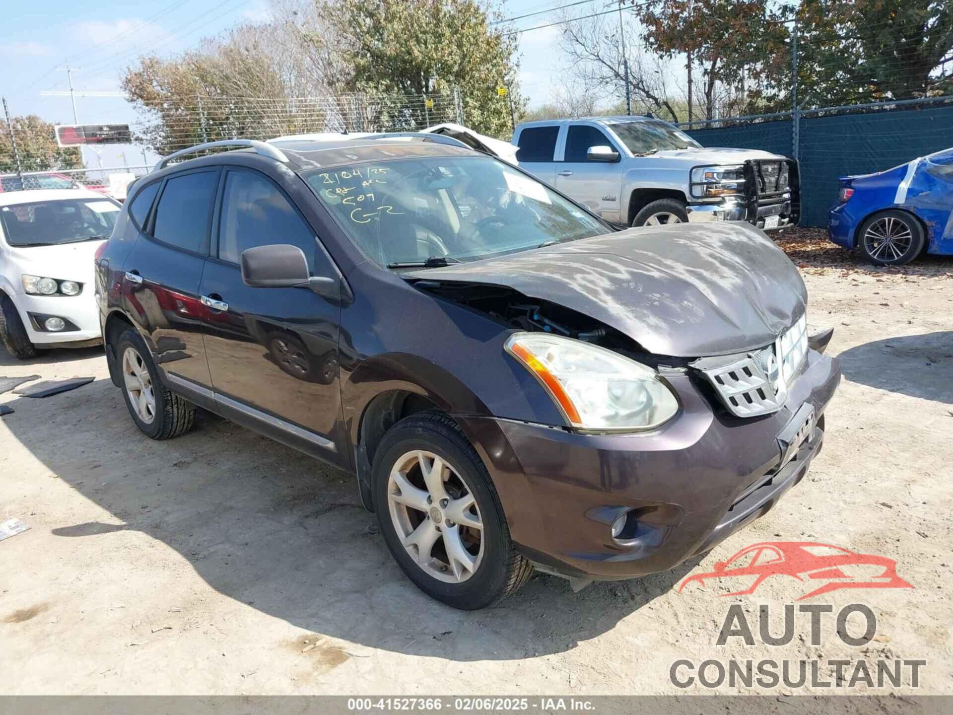 NISSAN ROGUE 2011 - JN8AS5MV5BW252834
