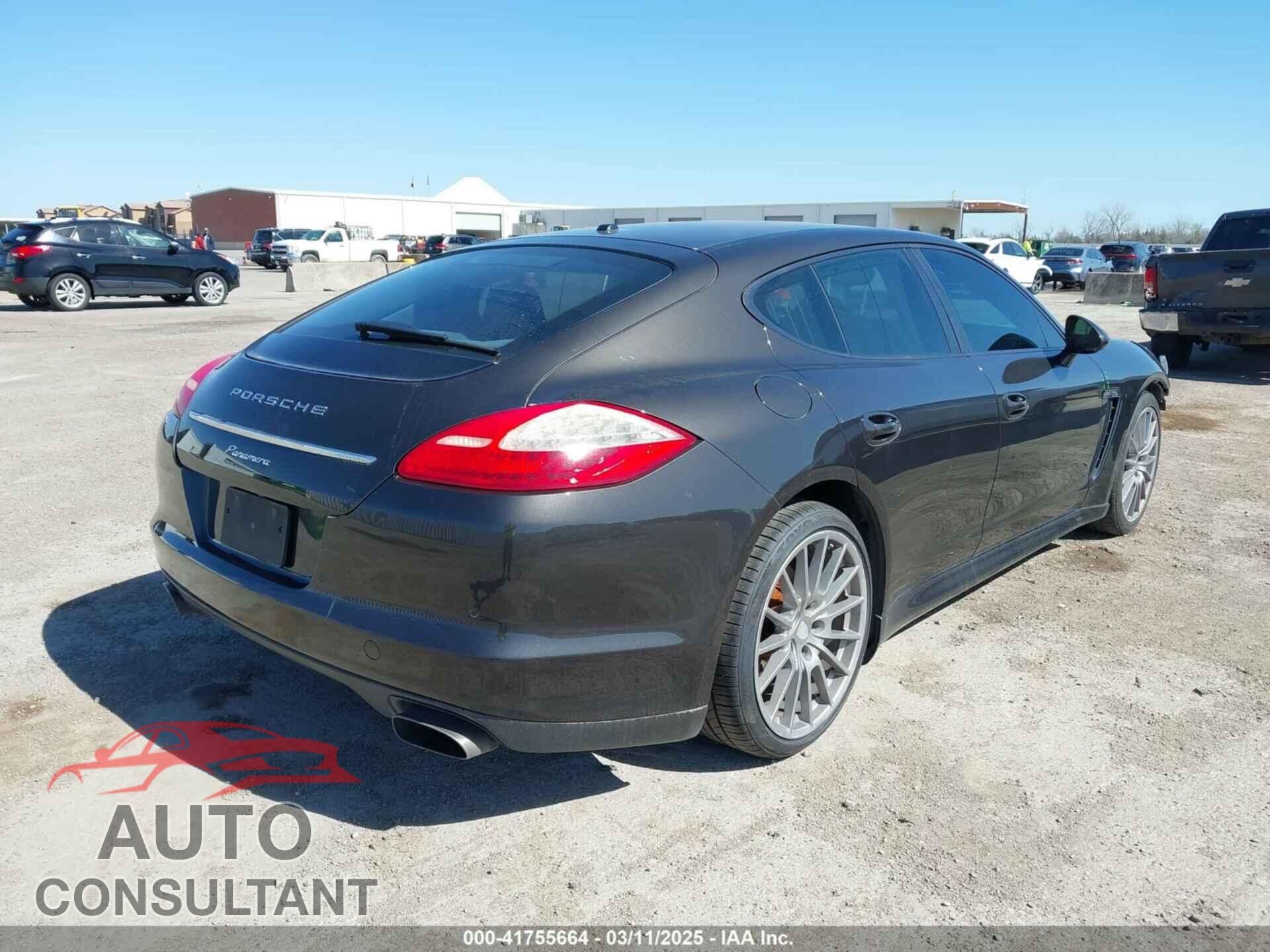 PORSCHE PANAMERA 2011 - WP0AA2A79BL012853