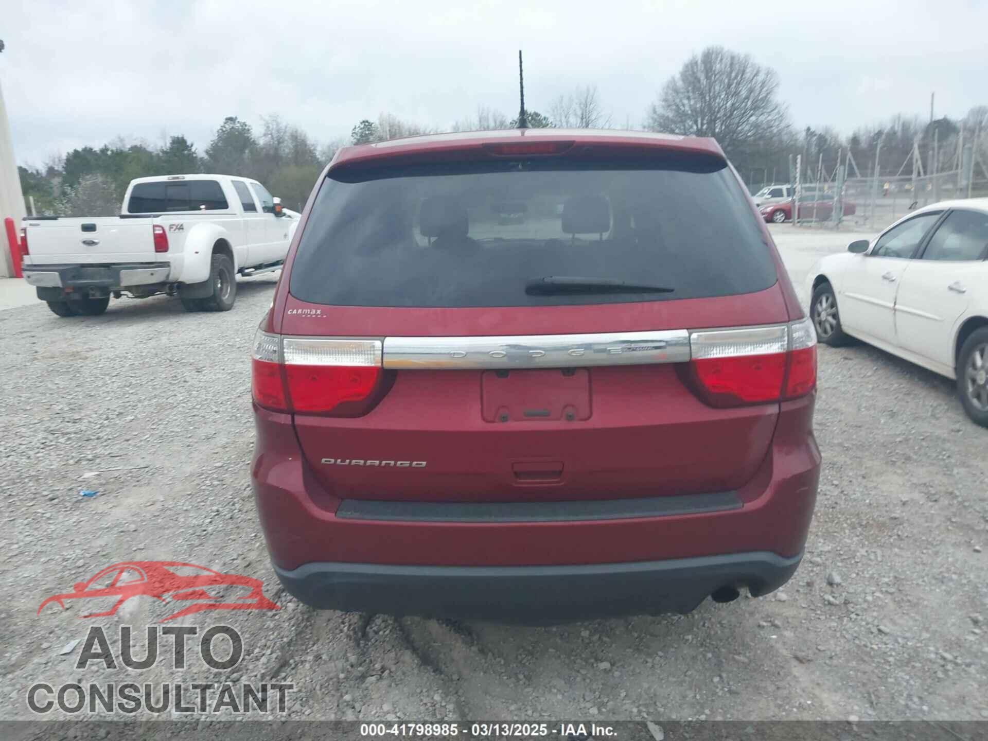DODGE DURANGO 2013 - 1C4RDHAG8DC552467
