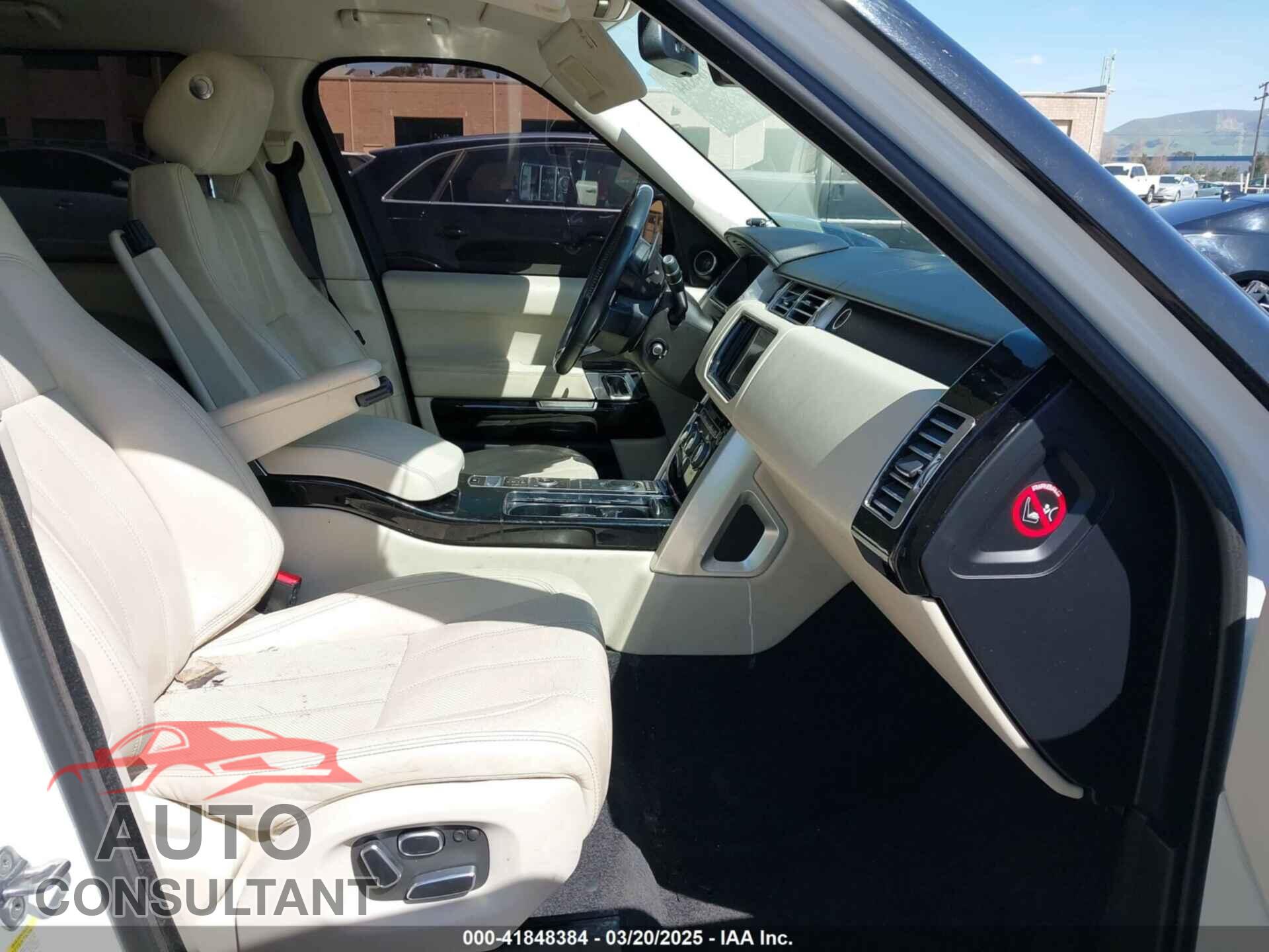 LAND ROVER RANGE ROVER 2013 - SALGS2DF7DA104884