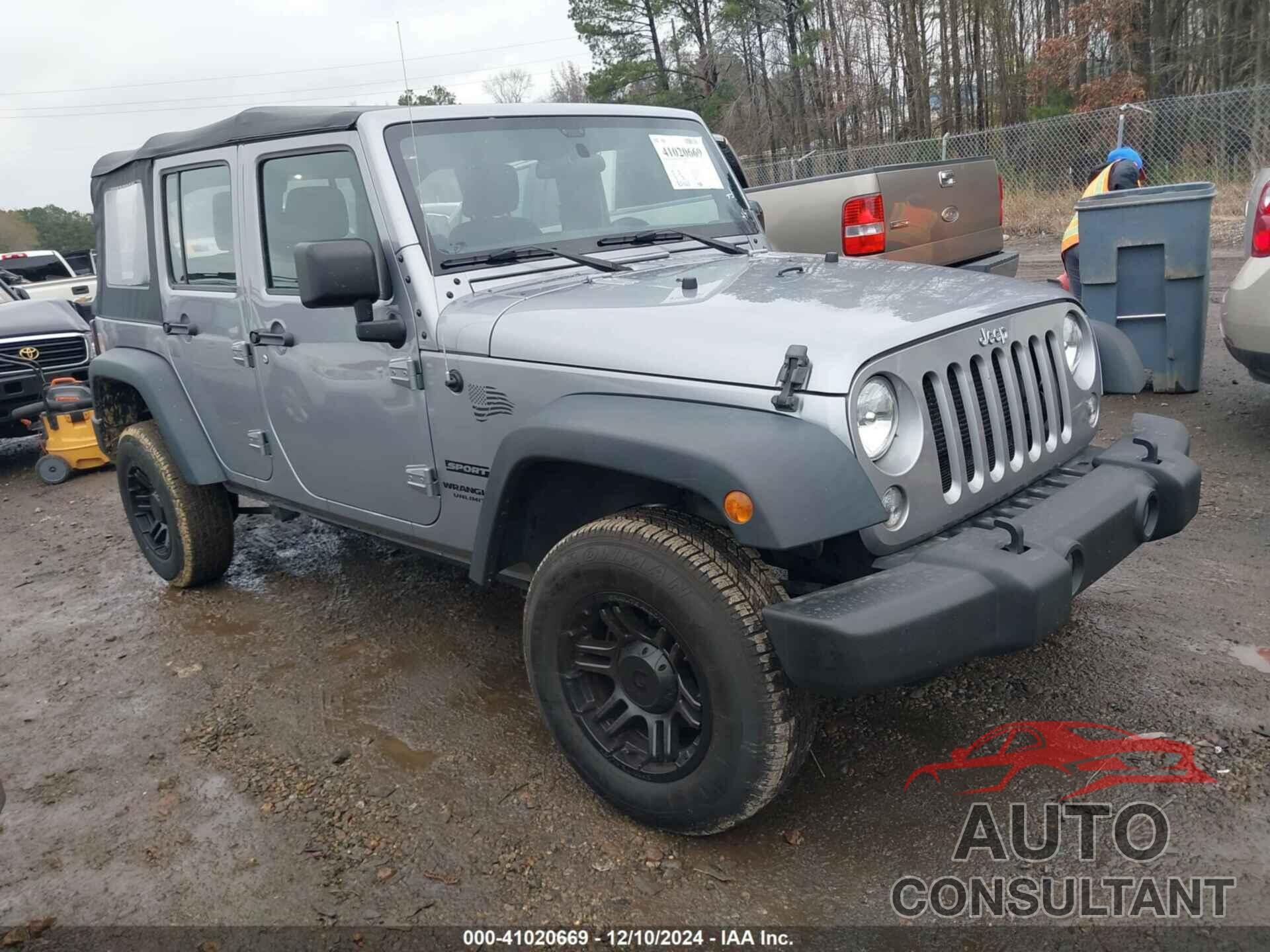 JEEP WRANGLER UNLIMITED 2016 - 1C4BJWDG7GL260193